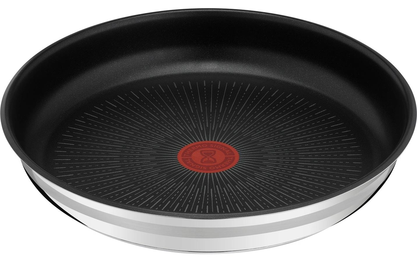 Tefal Pfannen-Set »Jamie Oliver Ingenio 9-teilig«, Edelstahl