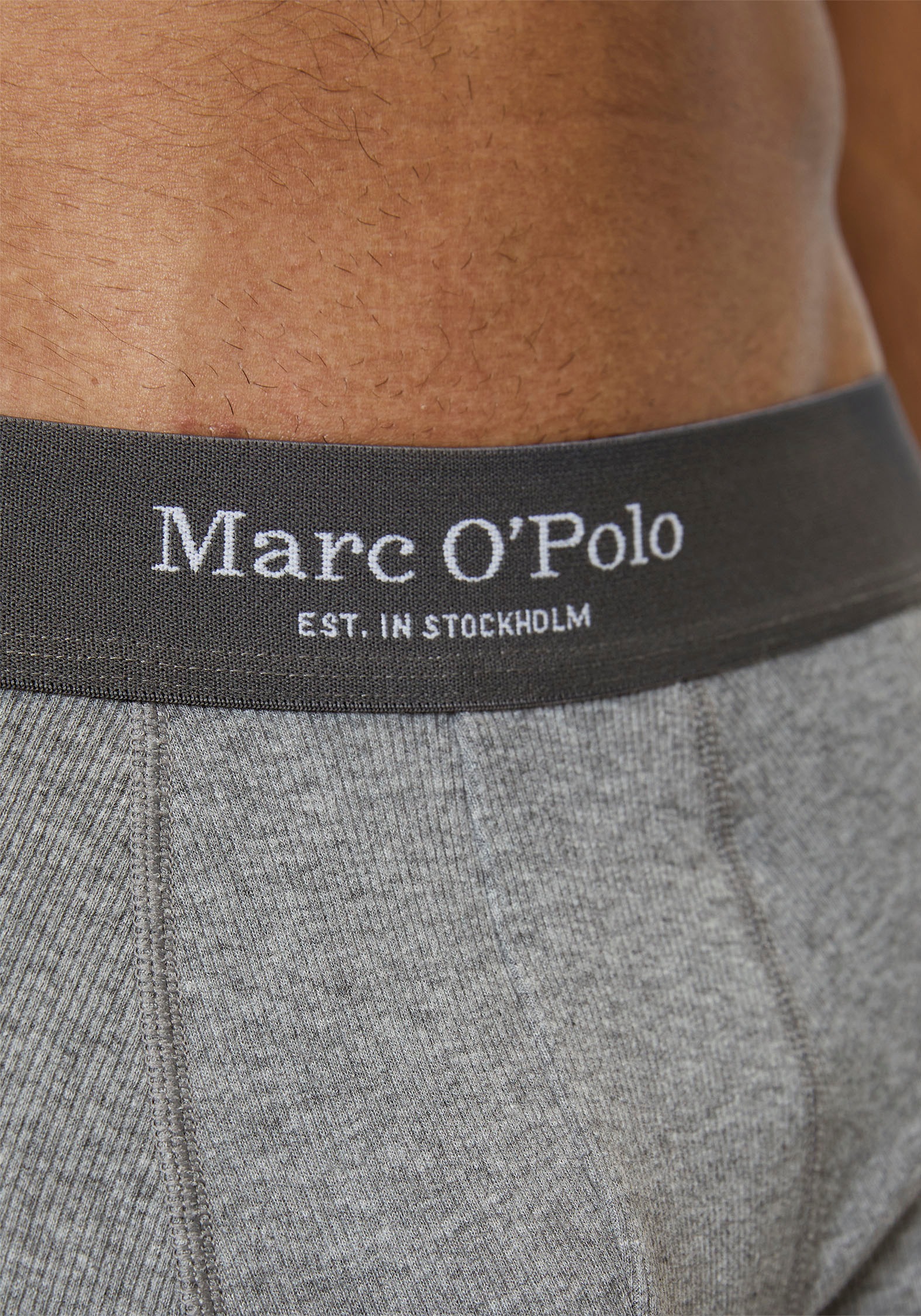 Marc O'Polo Boxer »Iconic Rib« 2er Pack,  mit flachen Nähten