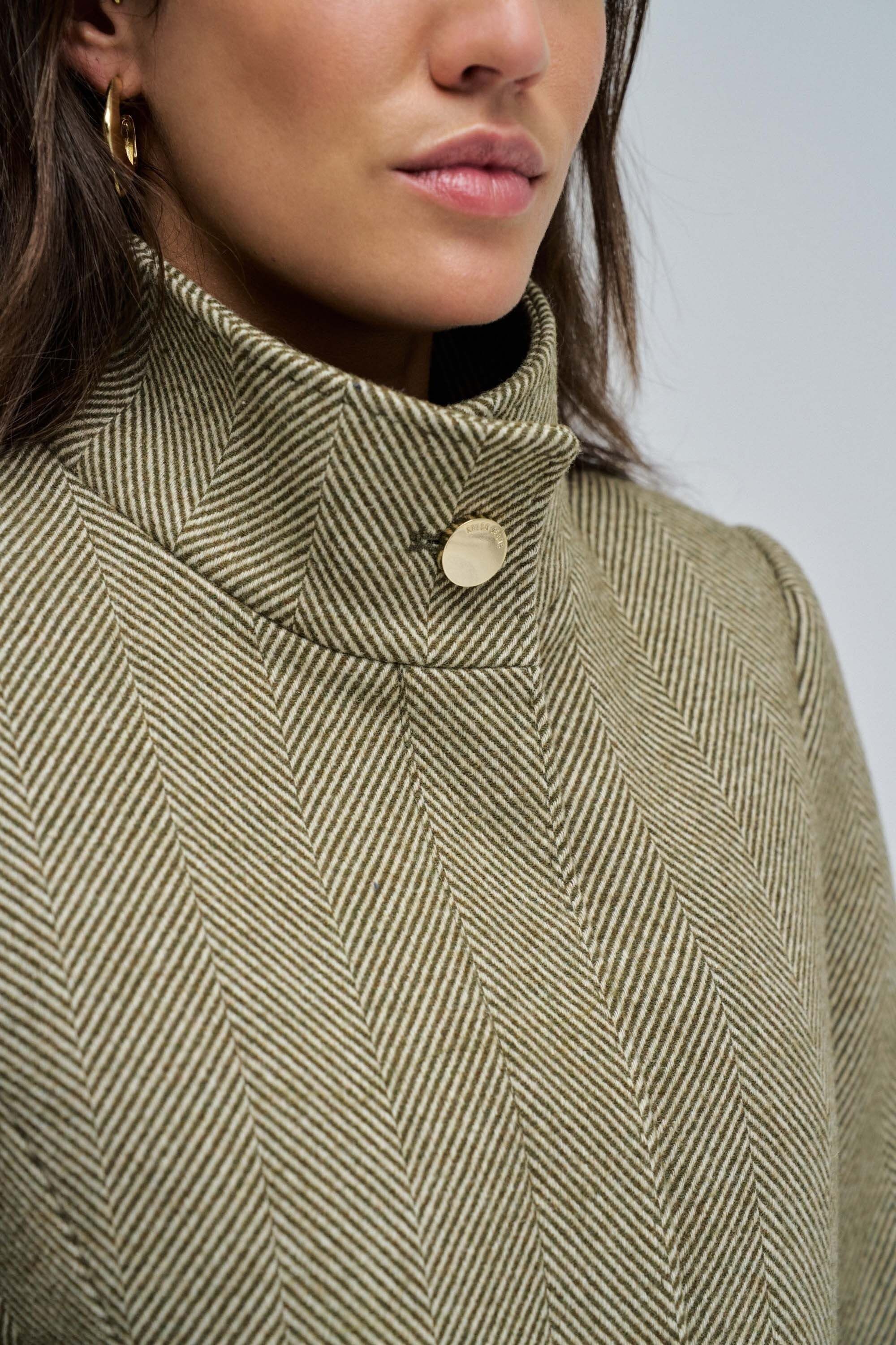 Salsa Wolljacke »Salsa Jeans Wollmantel The Reimagined Wool Coat«