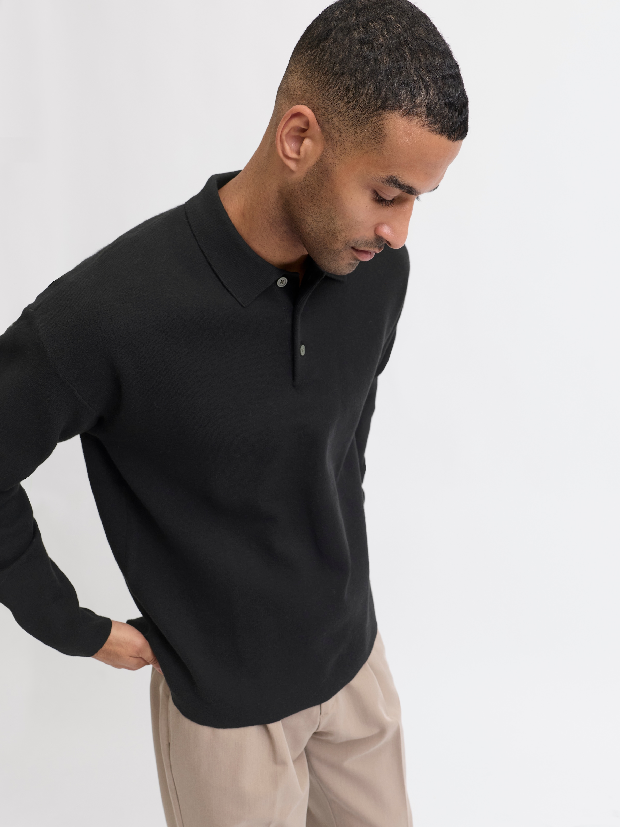Jack & Jones Polokragenpullover »JPRBLABRADFORT KNIT POLO«