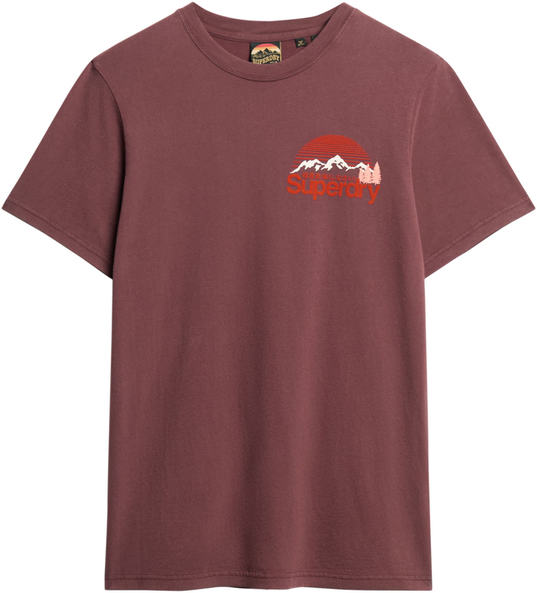 Superdry Rundhalsshirt »GREAT OUTDOOR CHEST GRAPHC TEE«