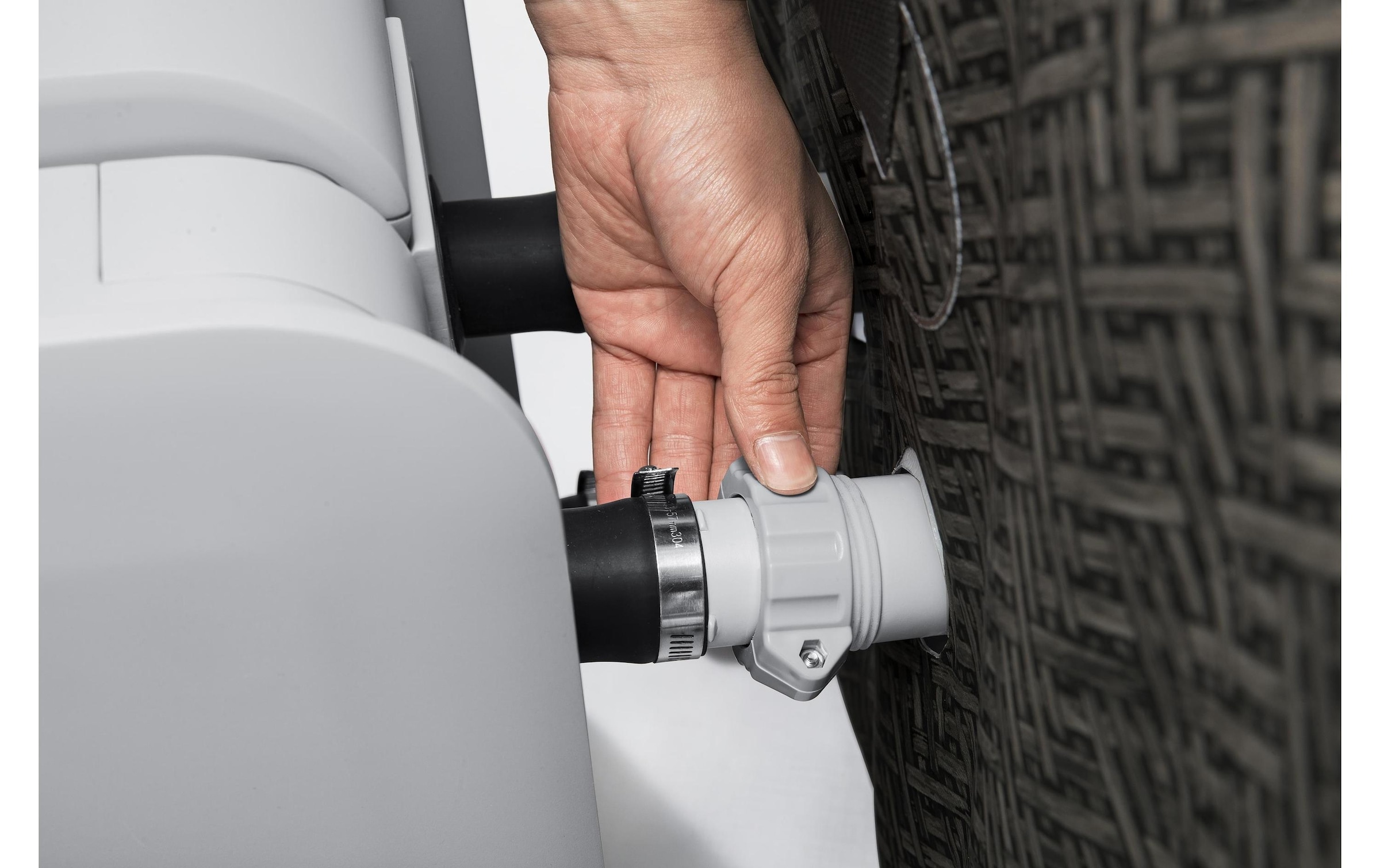 Bestway Jacuzzi »Cabo HydroJet« Energieeffizienter Whirlpool mit App-Steuerung für sechs Personen