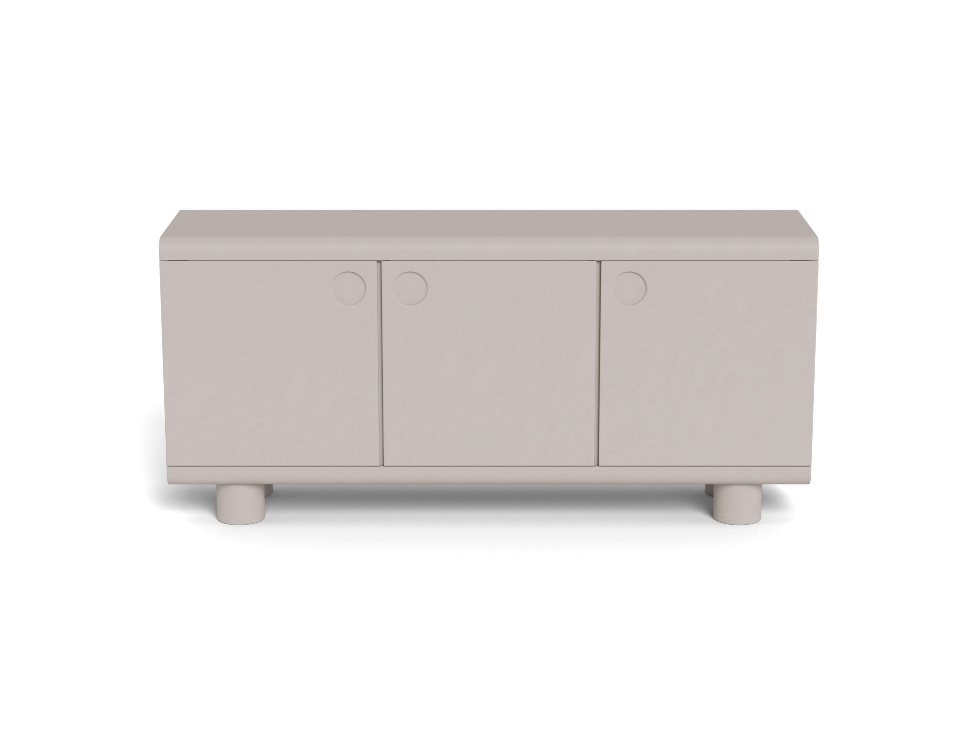 ACTONA GROUP Sideboard »Anrichte« Anrichte, 3 Böden, grau,160x40x75