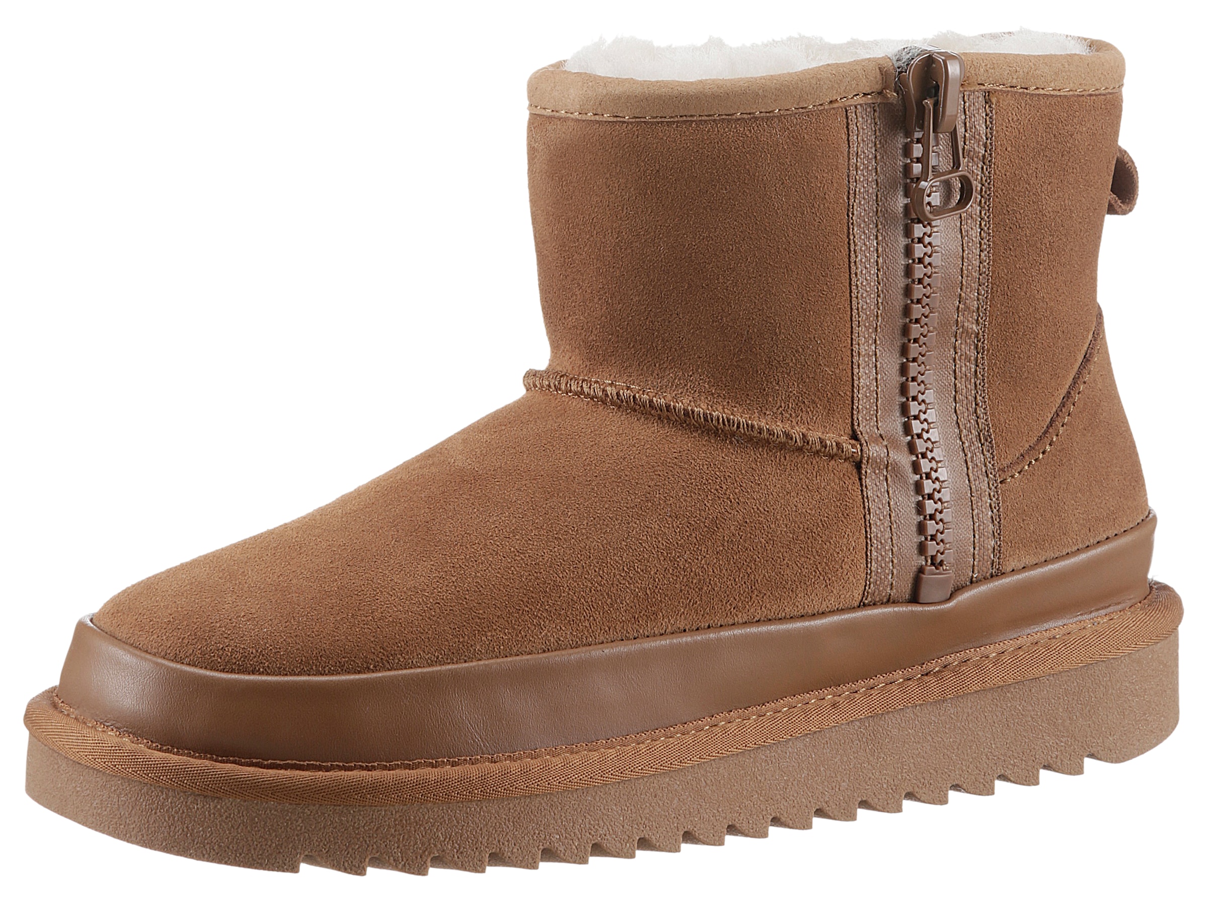 Ara Winterboots »ALASKA«, Schlupfboots, Snowboots mit Anziehlasche, H-Weite (sehr weit)