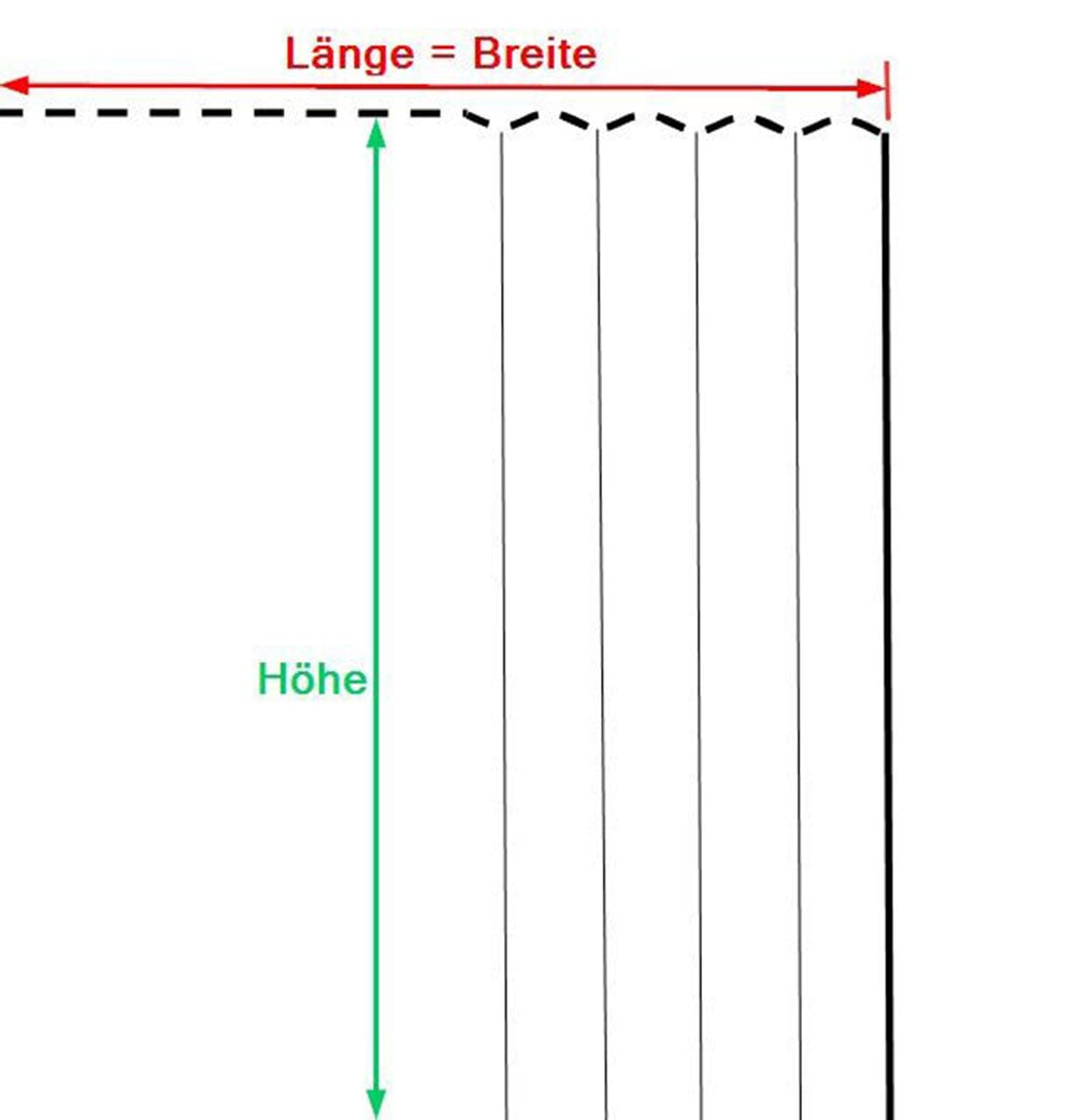Wirth Gardine »Anita« Faltenband 1 Stk. tlg. Fertig-Store mit FB 1:3 nach Mass