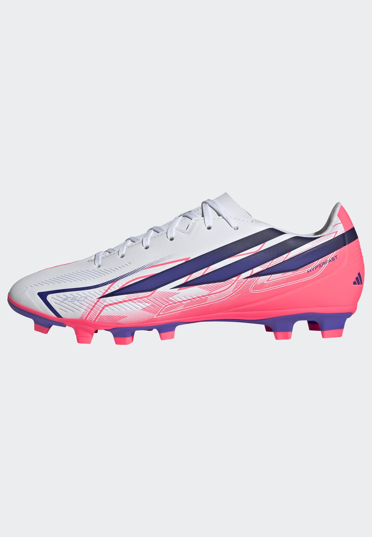adidas Performance Chaussure de football »F50 HYPERFAST CLUB , FESTE BÖDEN/GEMISCHTE BÖDEN«  adapté à de nombreux types de sols