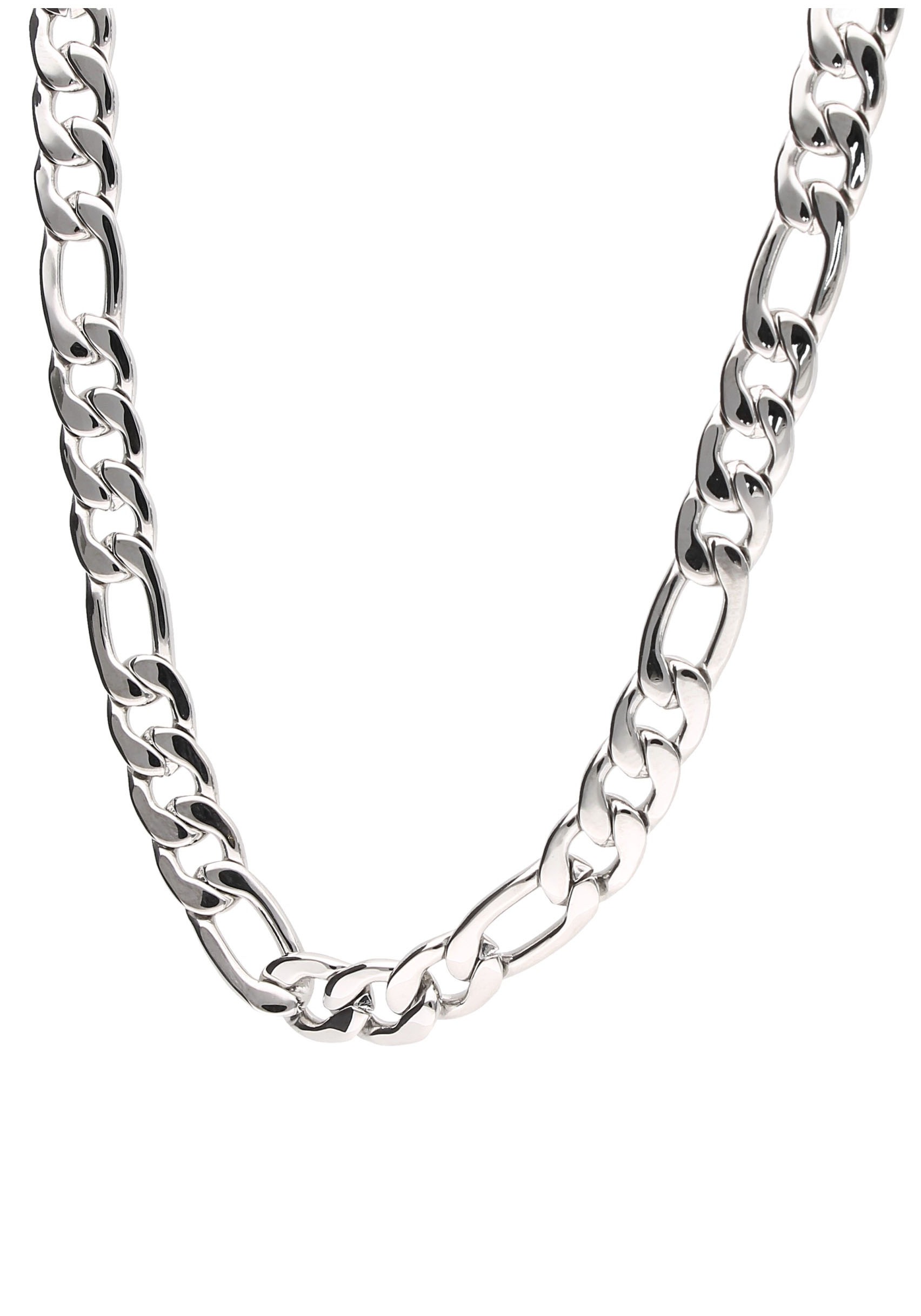 Image of Firetti Edelstahlkette »Figarokettengliederung, 8 mm breit« bei Ackermann Versand Schweiz