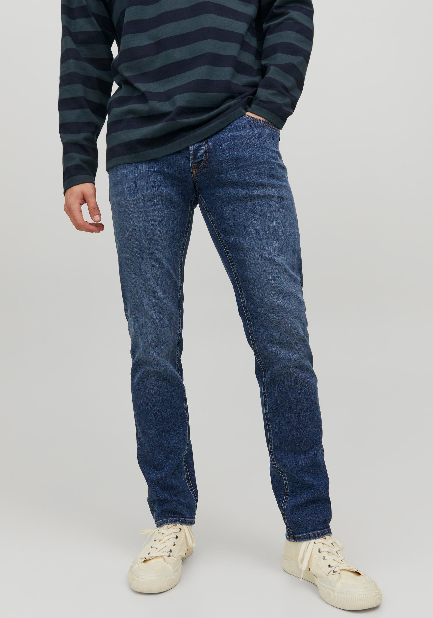 Jack & Jones Slim-fit-Jeans »JJ JJIGLENN JJORIGINAL«