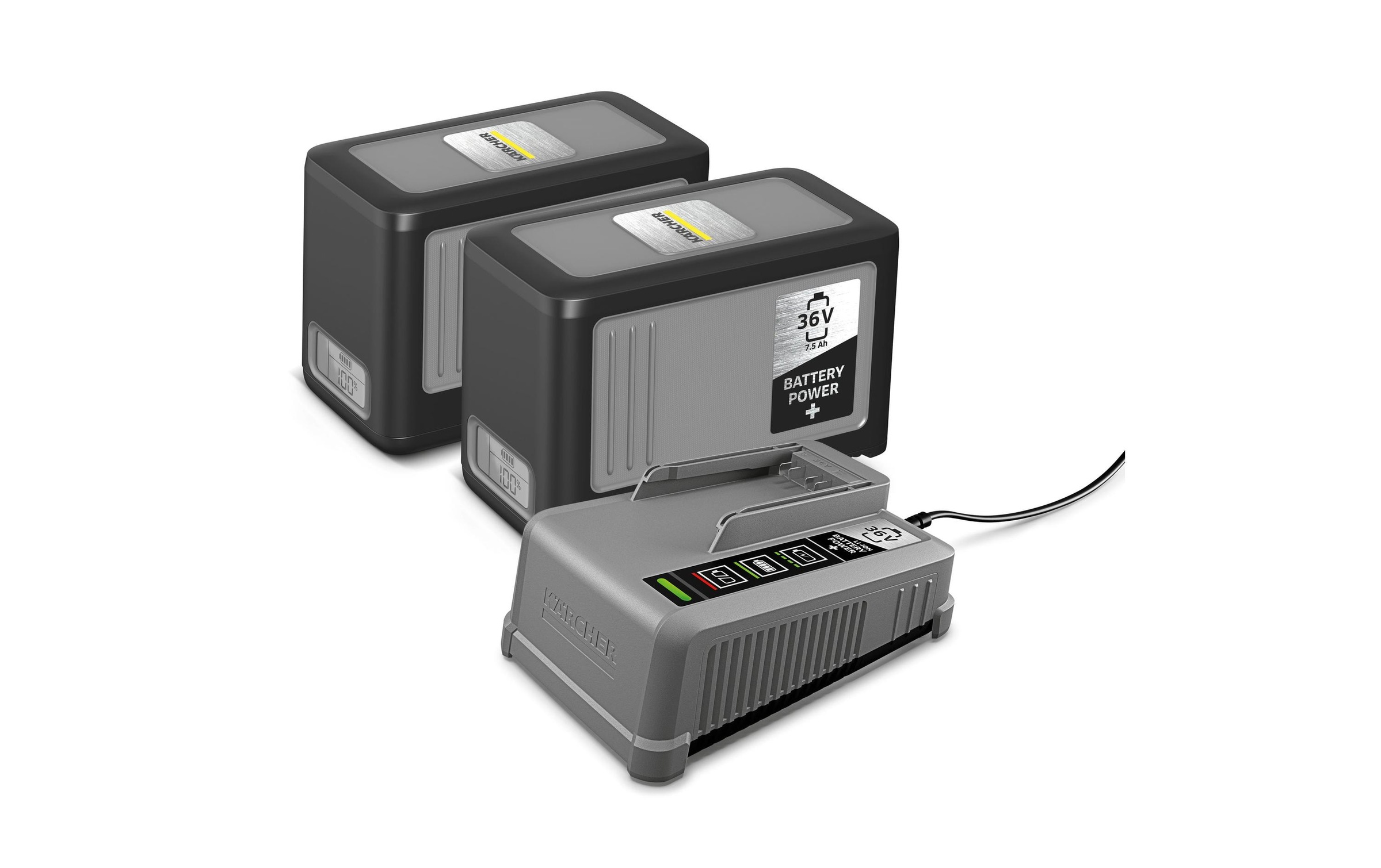 Image of Kärcher Professional Akku "Starterset Battery Power+ 36/75" 36 Leistungsstarker und ausdauernder Akku mit Real Time Technology