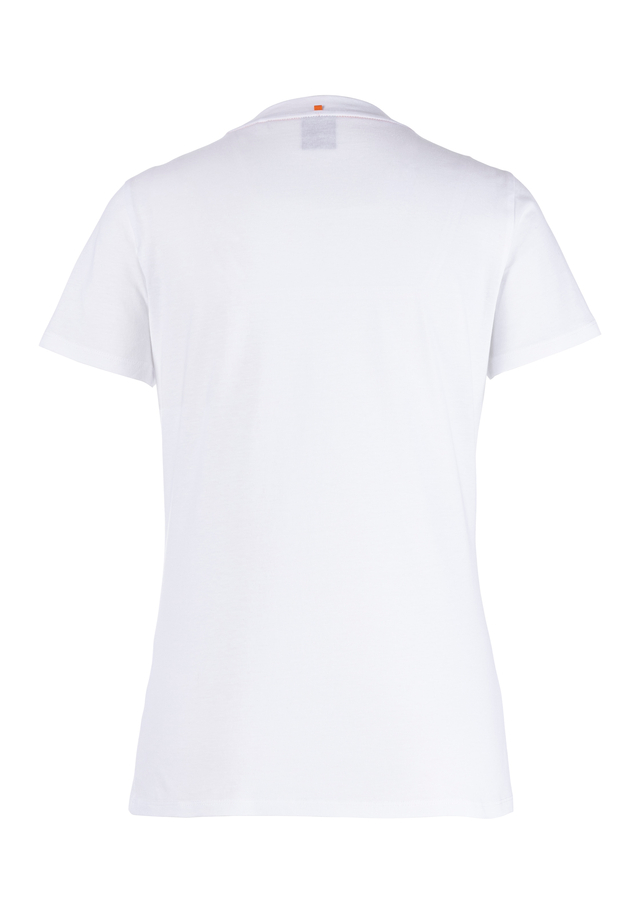BOSS ORANGE T-Shirt »C_Elogo_5«, mit kontrastfarbenem BOSS-Schriftzug