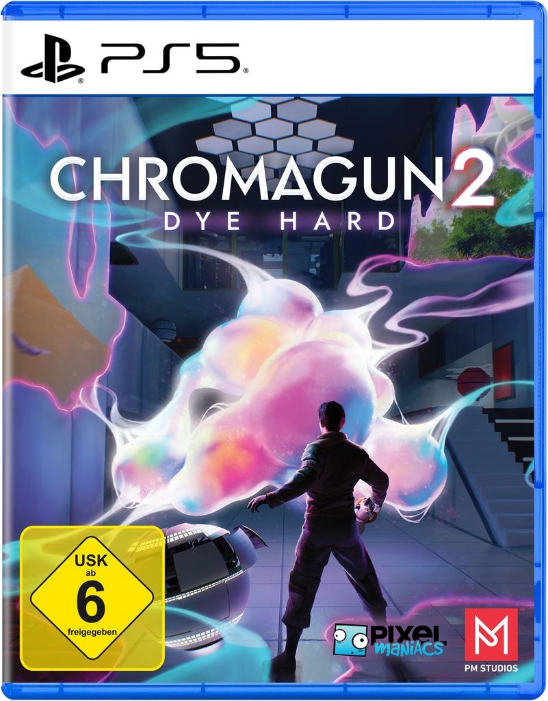 Image of PM Studios Spielesoftware "ChromaGun 2: Dye Hard" PlayStation 5