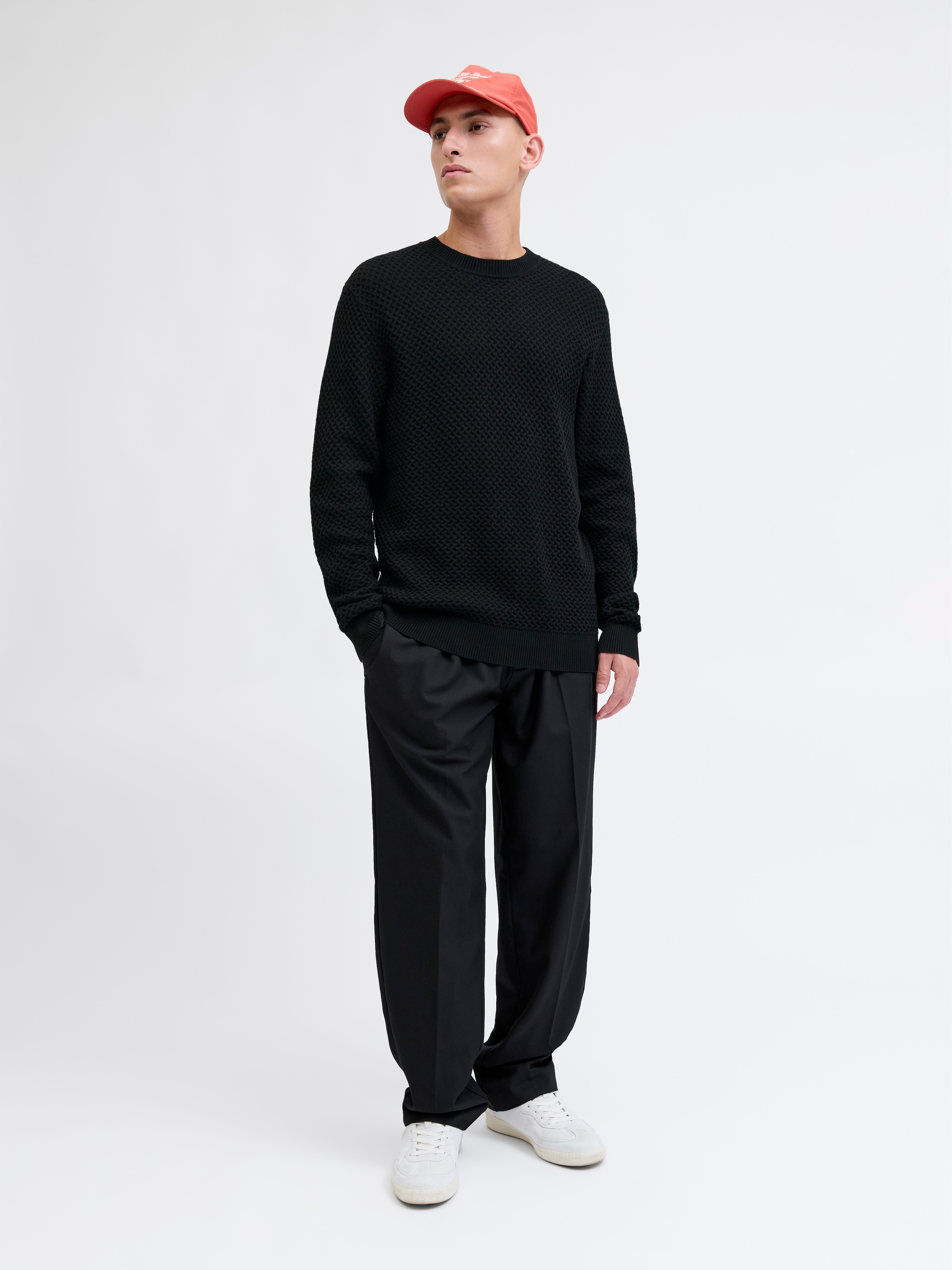 Jack & Jones Strickpullover »JPRBLUBARKLEY KNIT CREW NECK CH«