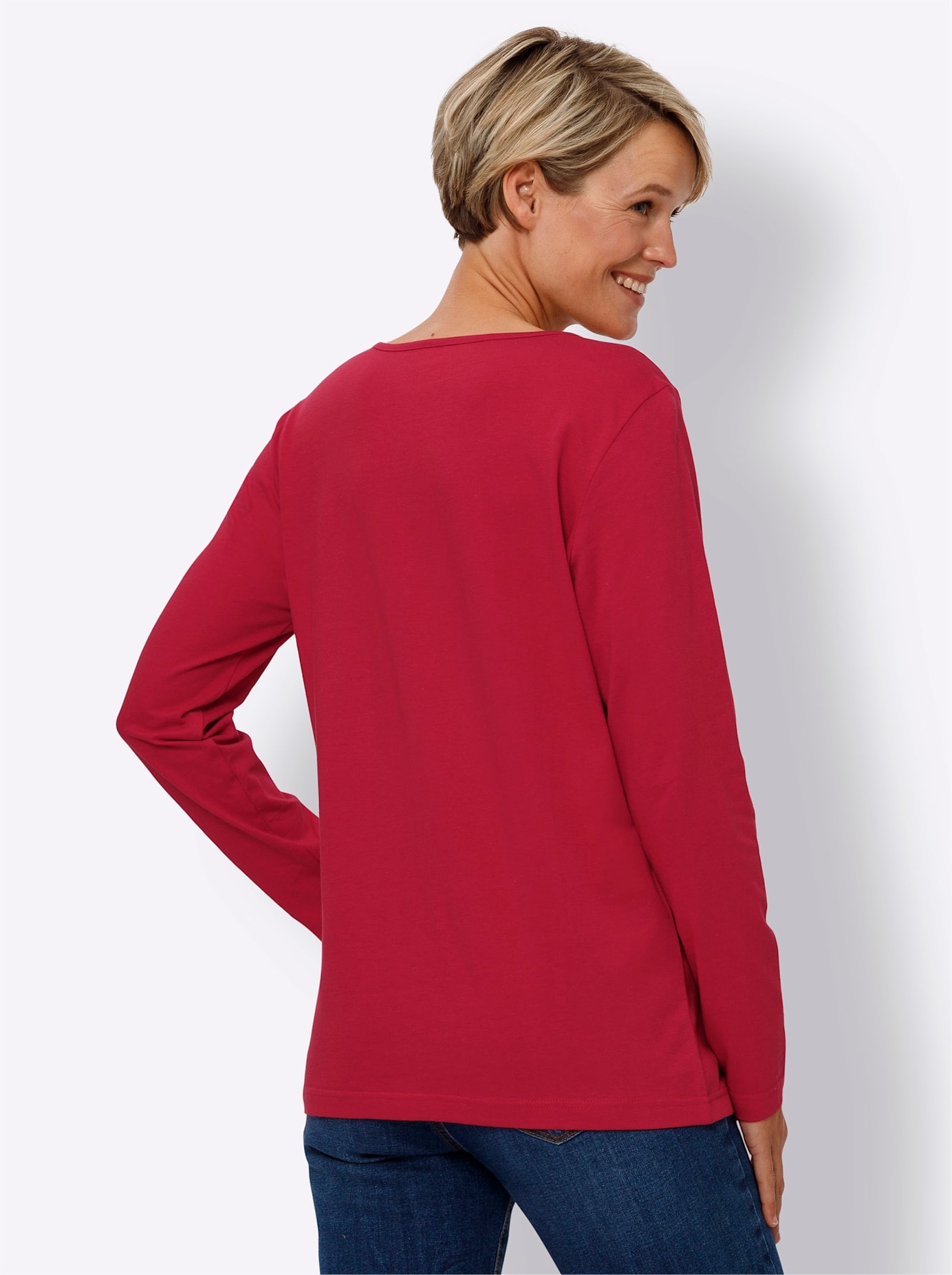 Classic Basics Langarmshirt »Langarm-Shirt«, (1 tlg.)