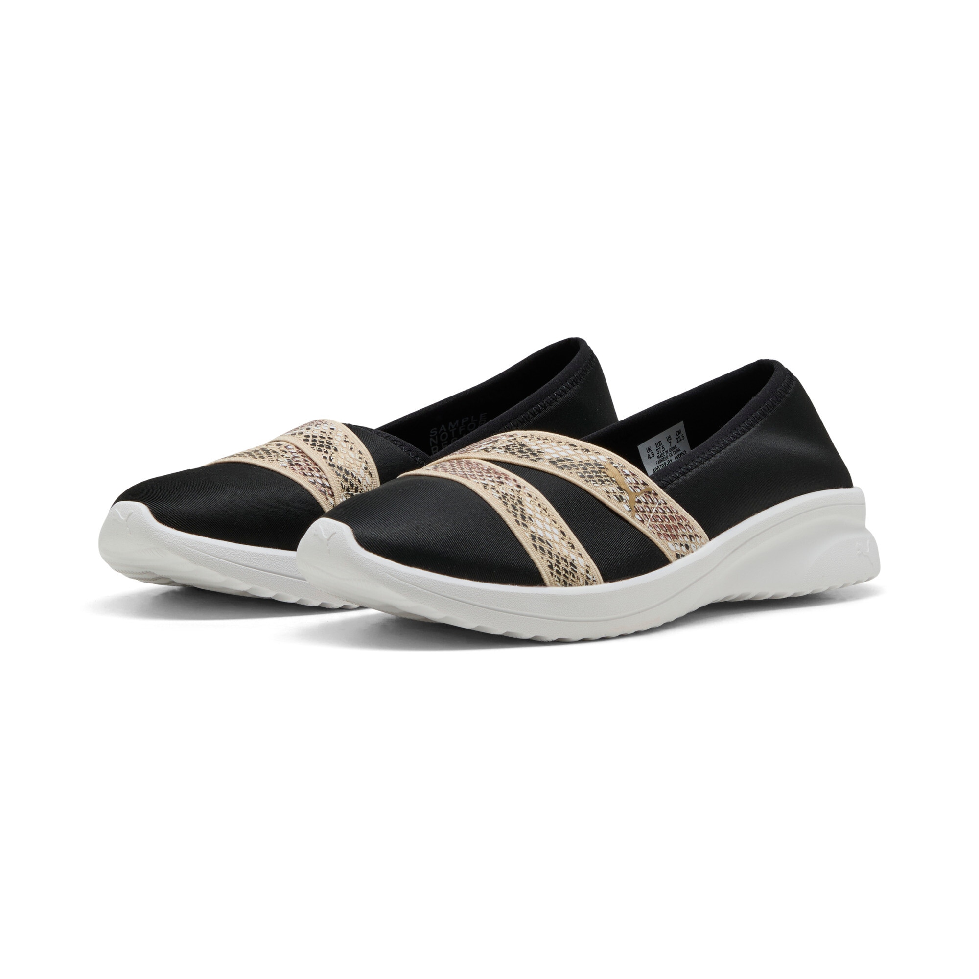 Image of PUMA Sneaker "ADELINA 2 SNAKE CHIC" flexibles Textilobermaterial, SOFTFOAM+ Einlegesohle