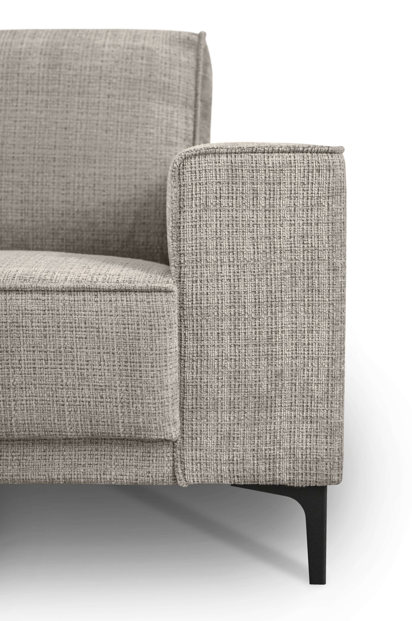GOODproduct Wohnlandschaft »OLAND Chenille U-Form, XXL, B: 342 cm, Skandi-Design« Skandi-Design in Struktur, Flachgewebe, Luxus-Microfaser, Boucle