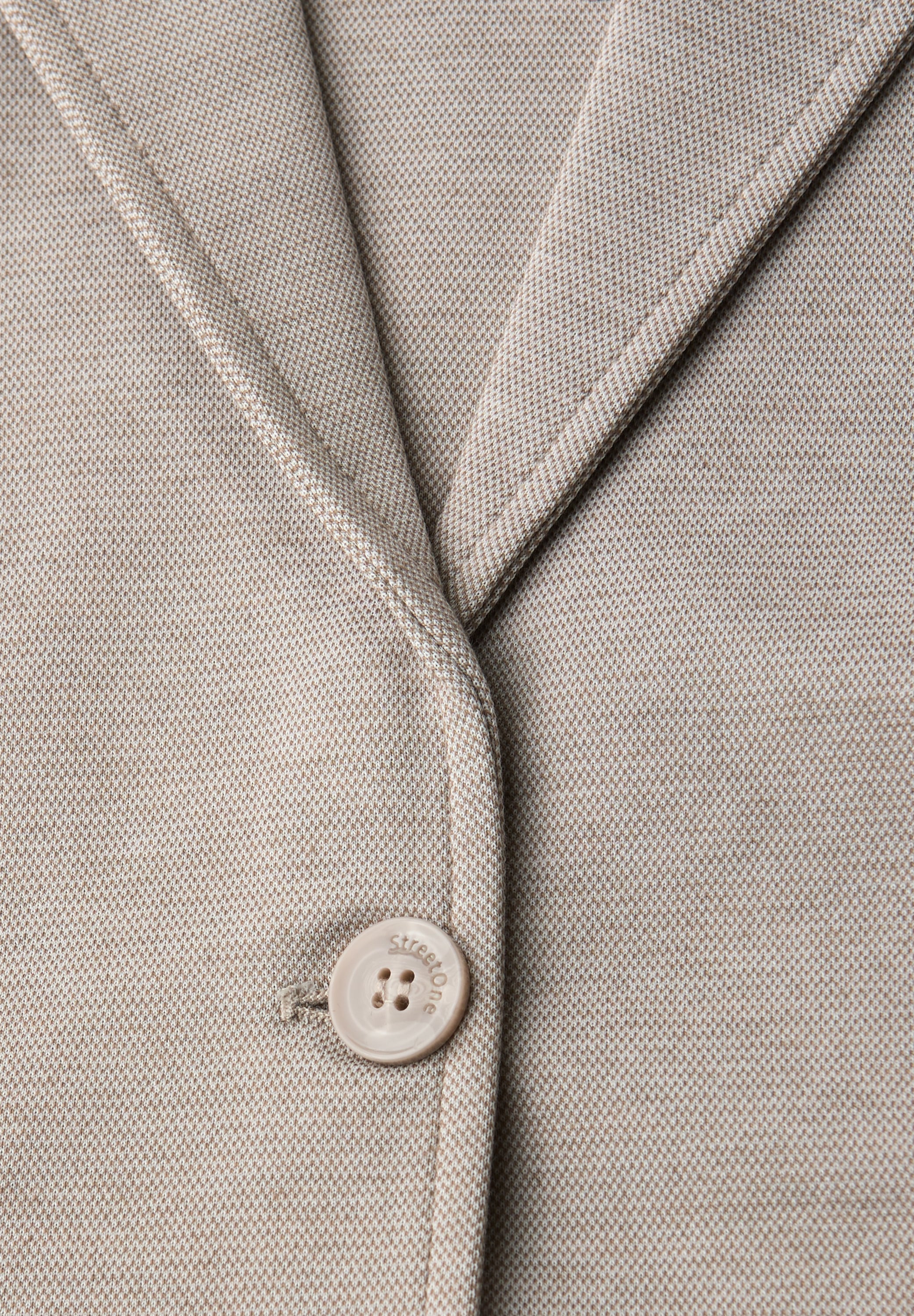 STREET ONE Veste blazer mit Piqué-Struktur
