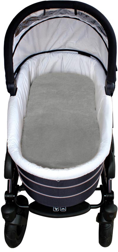 Image of Heitmann Felle Babylammfell "Einlage - echtes Lammfell" ideal für Soft-Tragtaschen, Kinderwagen, Buggy, Kinderbett, waschbar