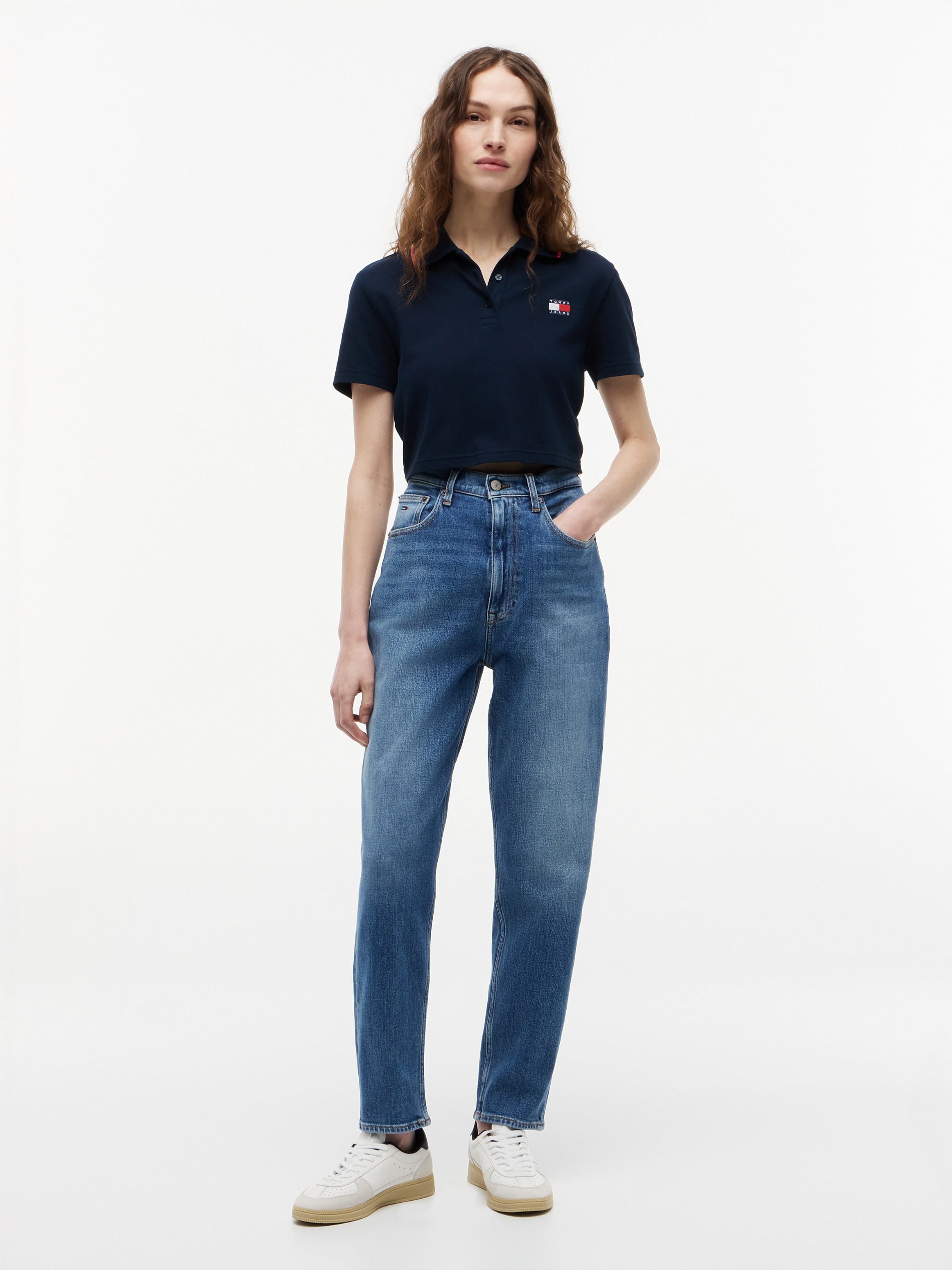 Tommy Jeans Jeans mom »MOM JEAN UH TPR« Jean mom tapered avec taille très haute