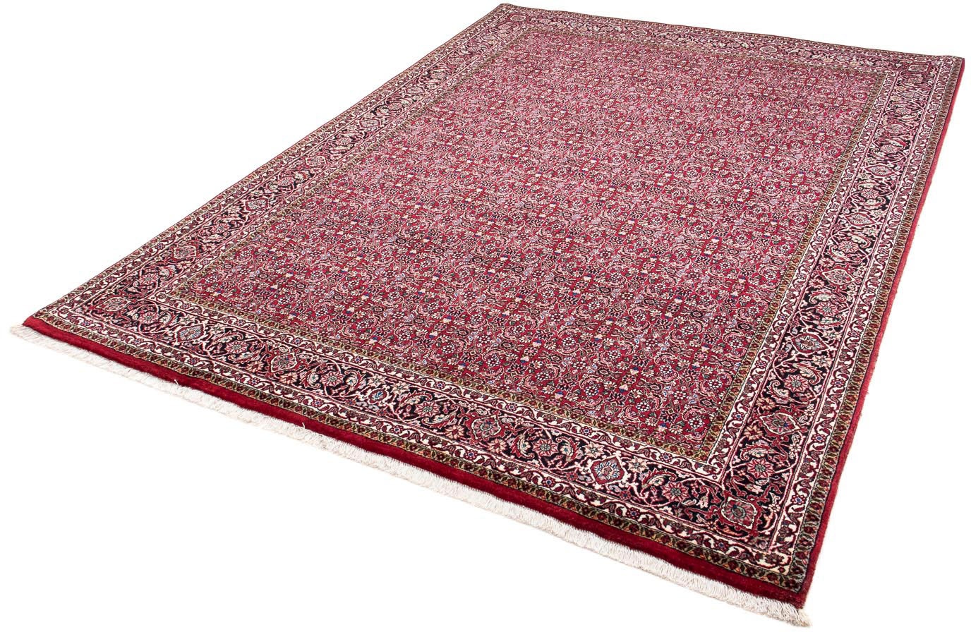 Image of morgenland Orientteppich »Perser - Bidjar - 245 x 174 cm - rot«, rechteckig, 15 mm Höhe, Wohnzimmer, Handgeknüpft, Einzelstück mit Zertifikat bei Ackermann Versand Schweiz