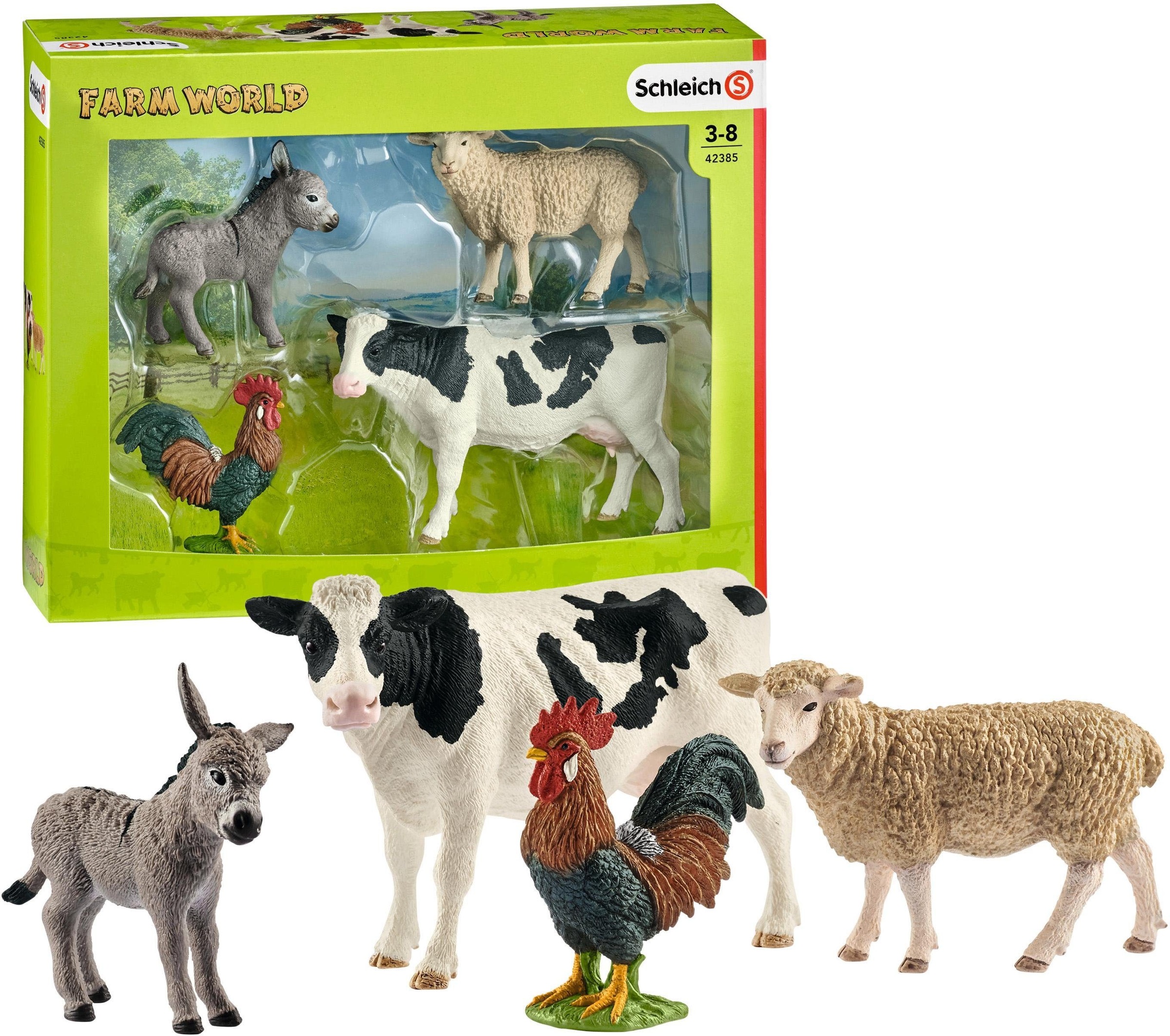 Image of Schleich® Spielfigur »Farm World, Starter Set (42385)«, (Set) bei Ackermann Versand Schweiz