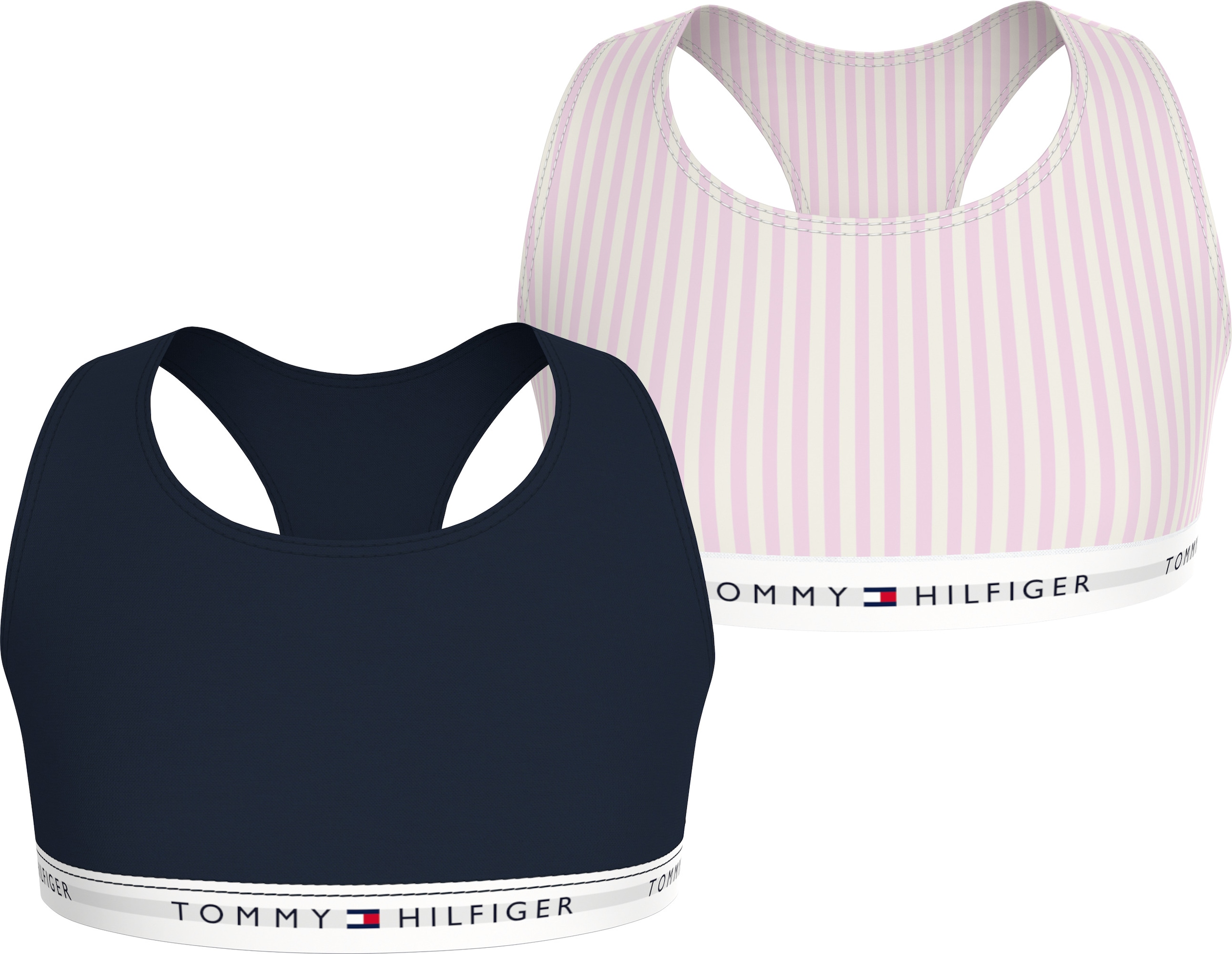 Image of Tommy Hilfiger Underwear Bralette-BH "2PK BRALETTE PRINT" Packung, 2er-Pack, 2 mit Logoschriftzug