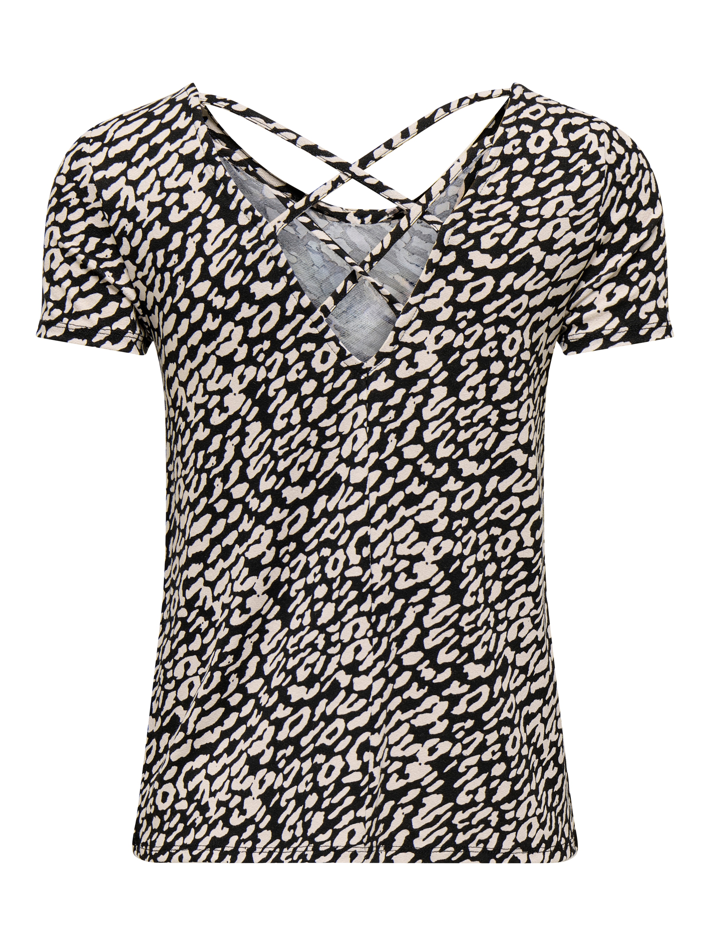ONLY T-shirt à manches courtes »ONLBERA BACK LACE UP S/S TOP JRS NOOS«
