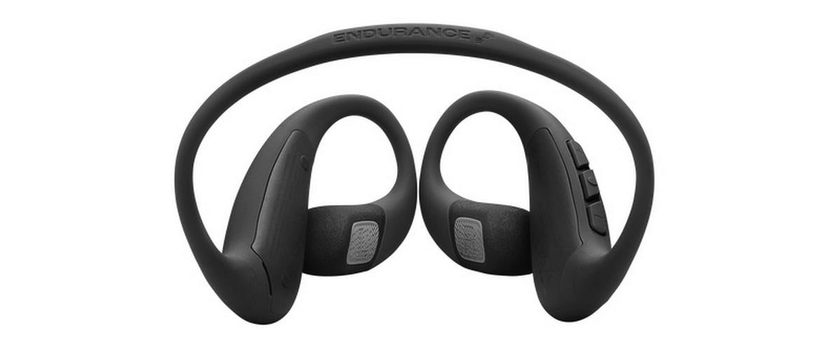 iRobot Open-Ear-Kopfhörer »Endurance Pace Black/Lime« A2DP Bluetooth Freisprechfunktion | Multi-Point-Verbindung
