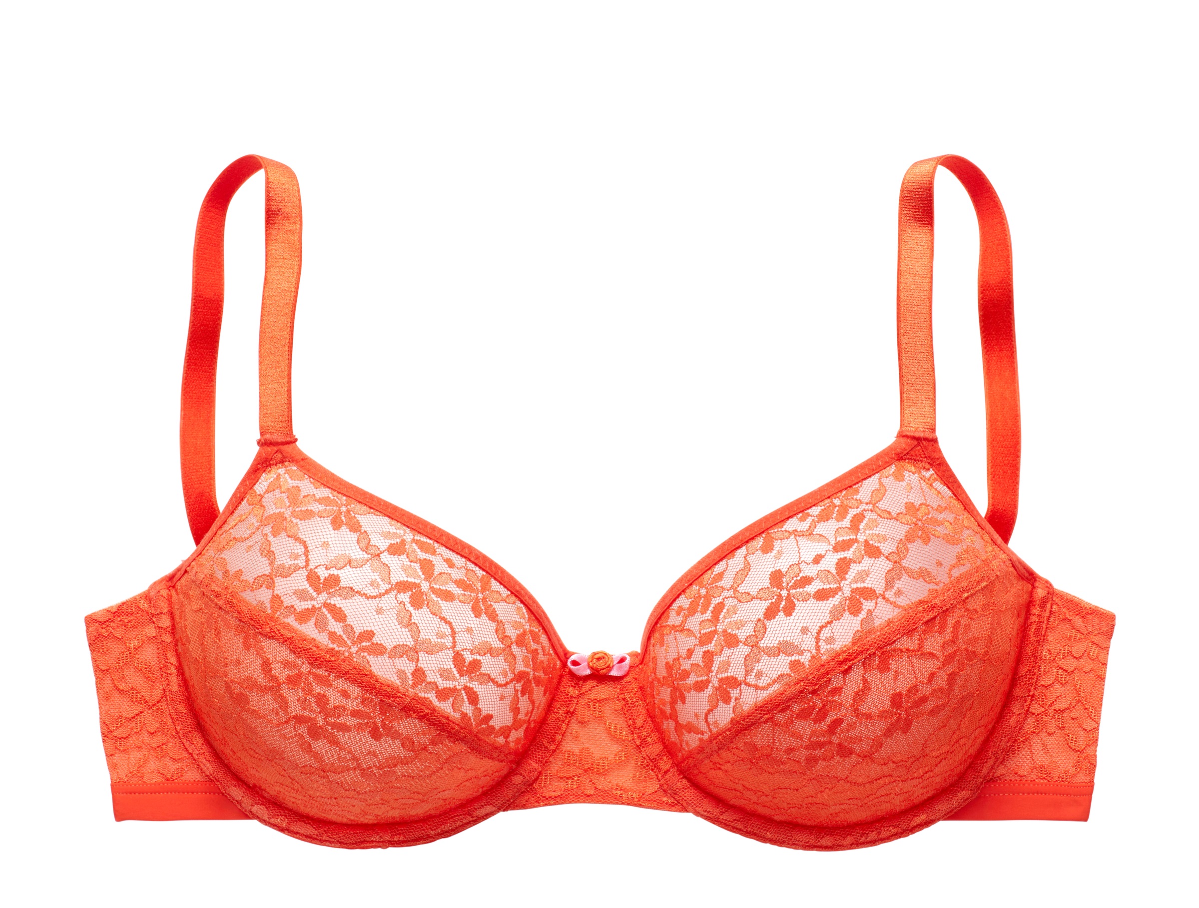 Vivance Bügel-BH, aus blumiger Spitze, im hübschen Balconnet-Schnitt, Dessous