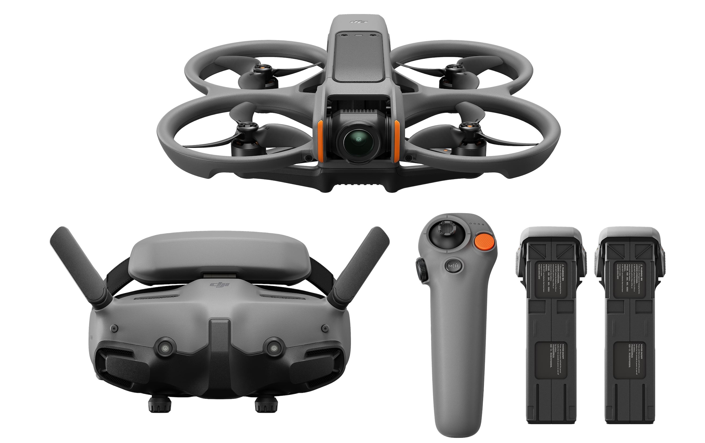 Drohne »Avata 2 Fly More Combo mit Goggles 3«