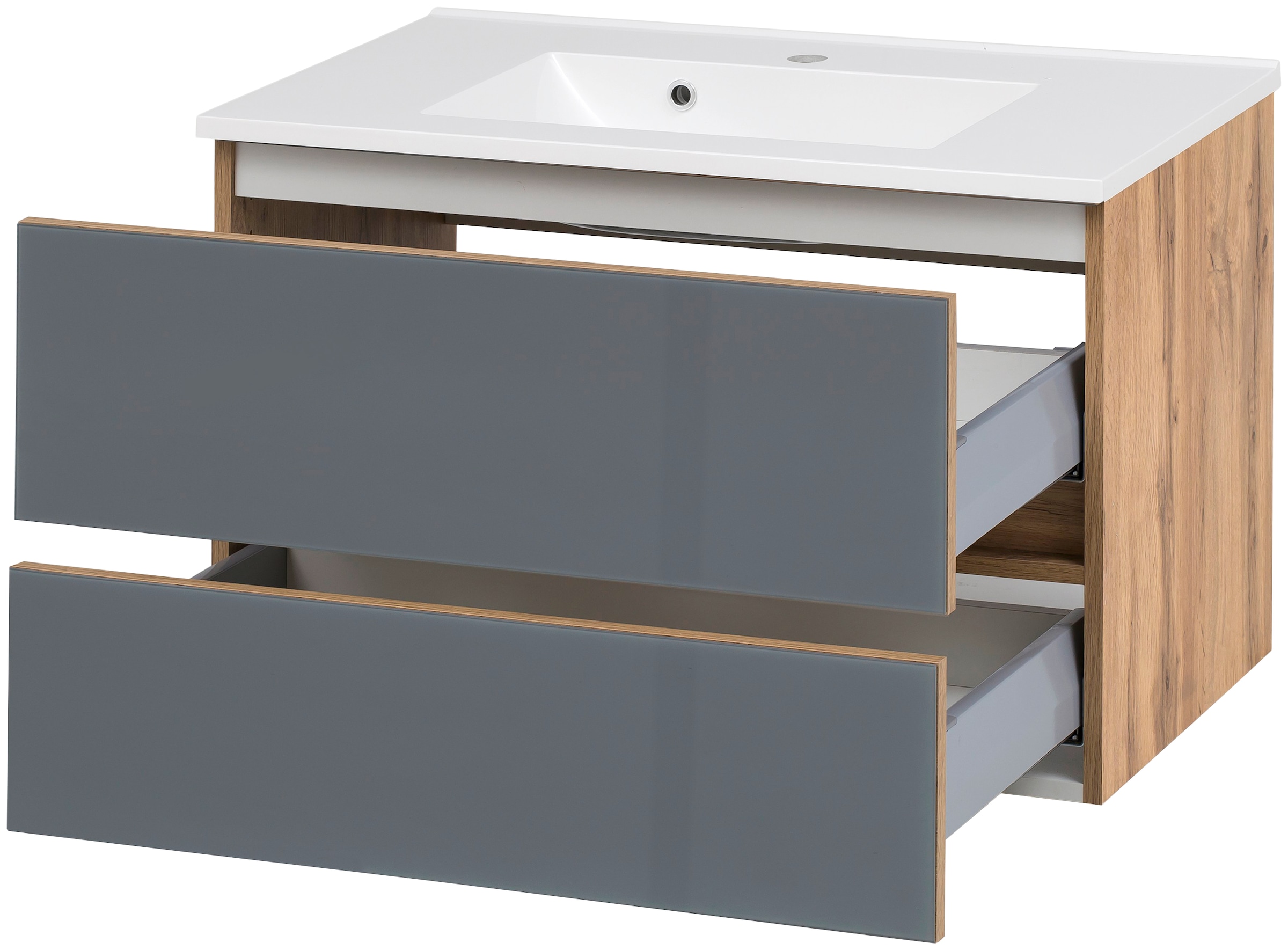 welltime Waschtisch »Horki« Breite 80 cm, mit Soft-Close Funktion