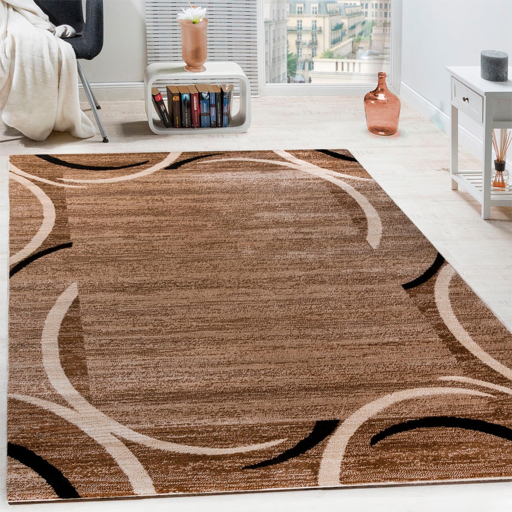 bequem Teppich Kurzflor, Bordüre rechteckig, kaufen Design, mit Home Paco »Sinai 059«, modernes