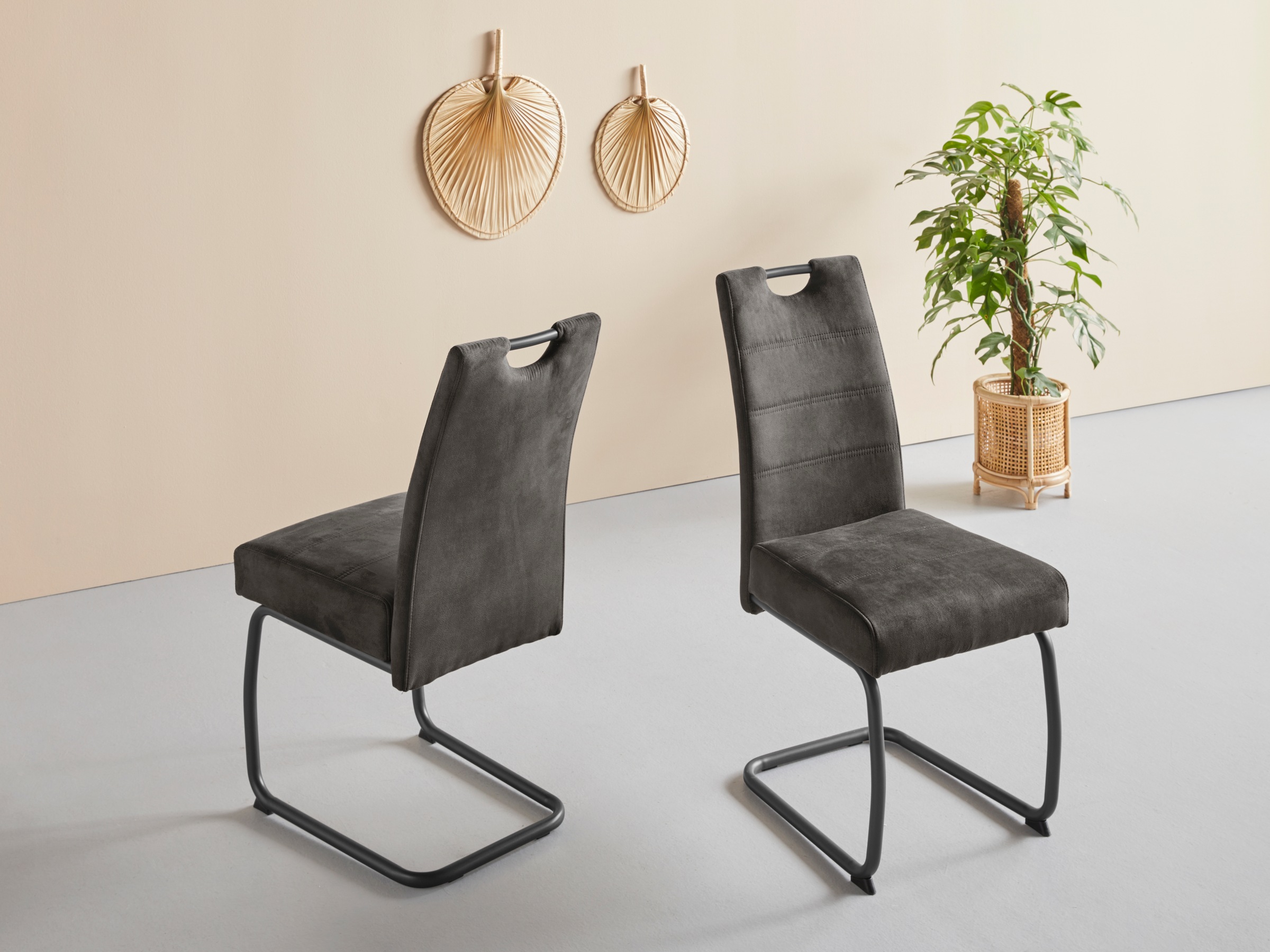 Image of HELA Freischwinger »Flora 6«, (Set), 2 St., Microfaser, 2 oder 4 Stück bei Ackermann Versand Schweiz