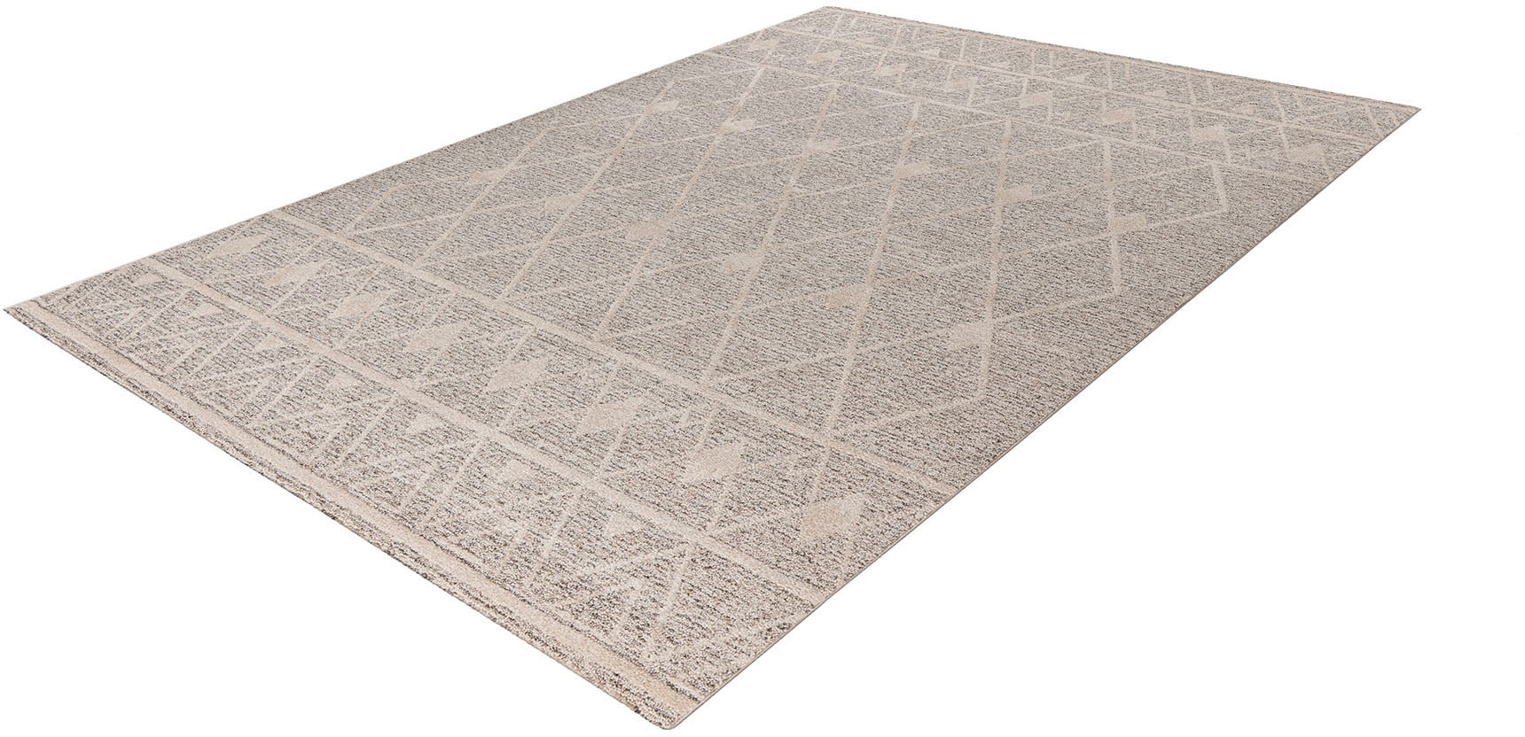 Kayoom Teppich »Rhombus 325«, rechteckig, 10 mm Höhe