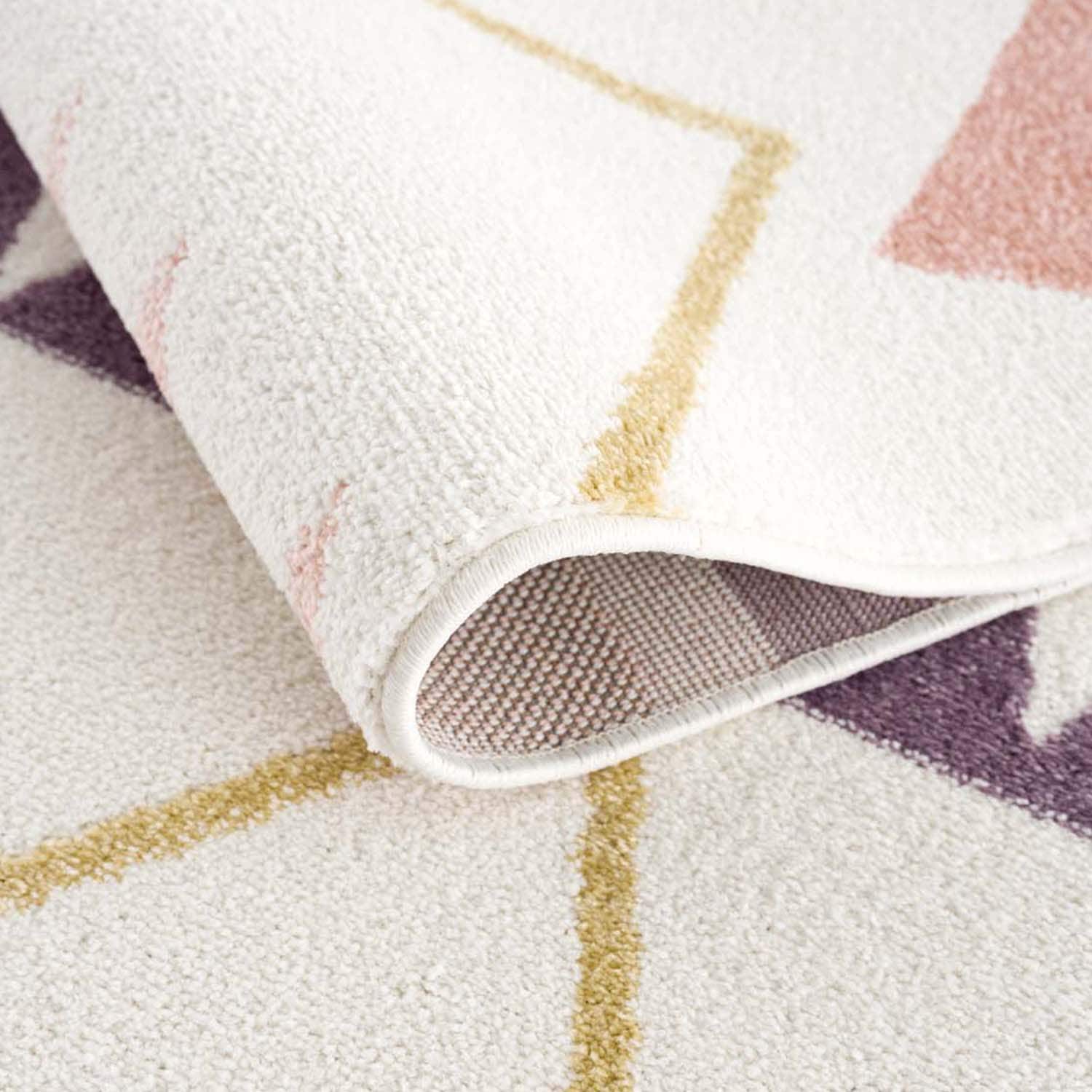 Carpet City Kinderteppich »Anime9382«, rechteckig, 11 mm Höhe, Spielteppich, Zickzack, Weicher Flor, Pflegeleicht, Kinderzimmer