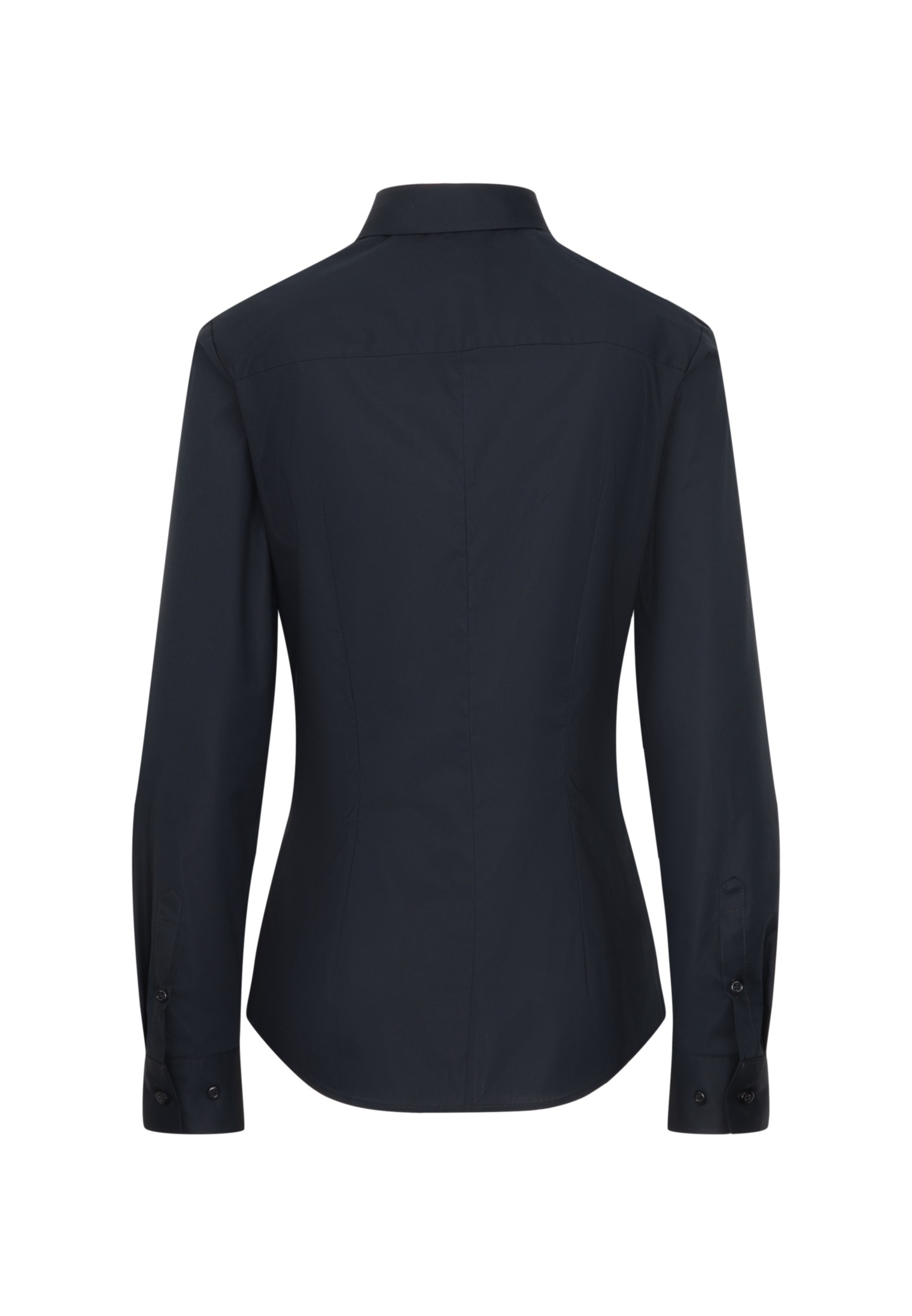 seidensticker Hemdbluse »Schwarze Rose« 1/1 Kragen Uni