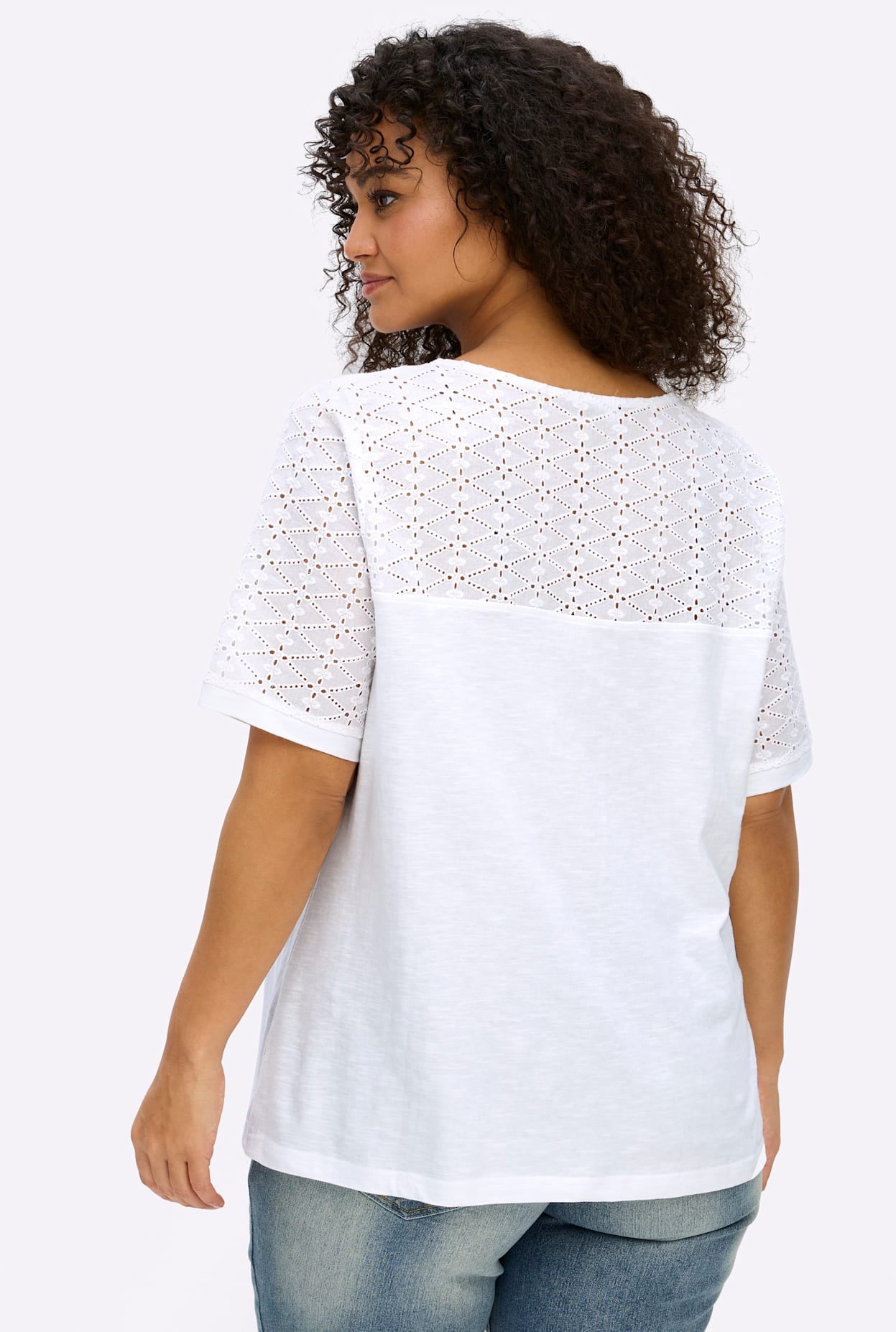 sheego by Joe Browns Kurzarmshirt »Shirt« 1