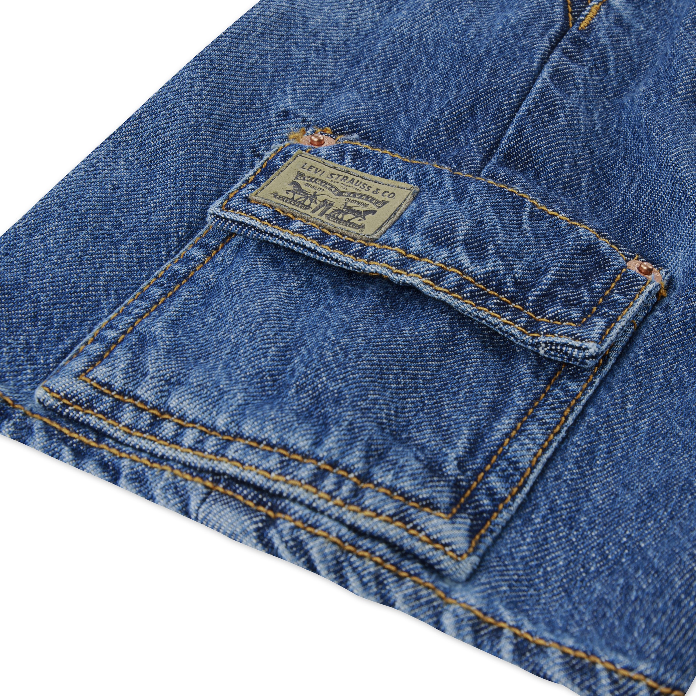 Levi's® Kids Cargoshorts »DENIM CARGO SHORTS«  mit Cargo Taschen