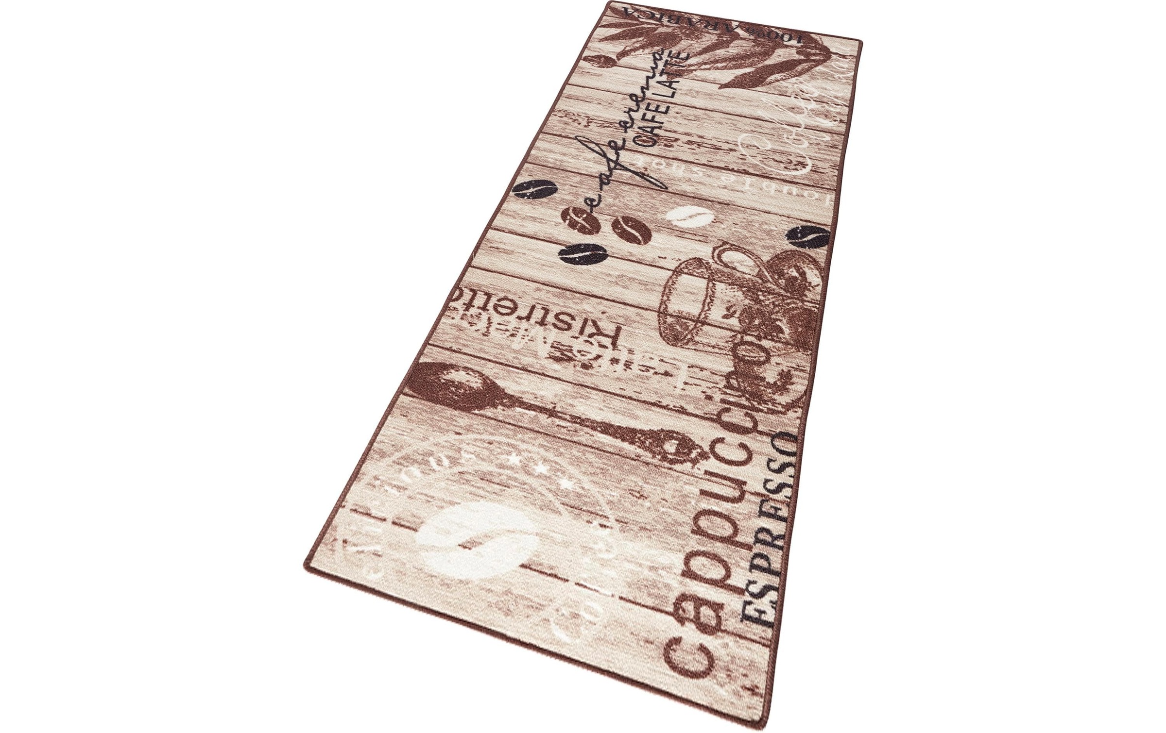 HANSE Home Küchenläufer »Delicious Coffee« rechteckig 8 mm Höhe Läufer, Rutschfest, Küchenteppich, Küche, Teppich, Pflegeleicht