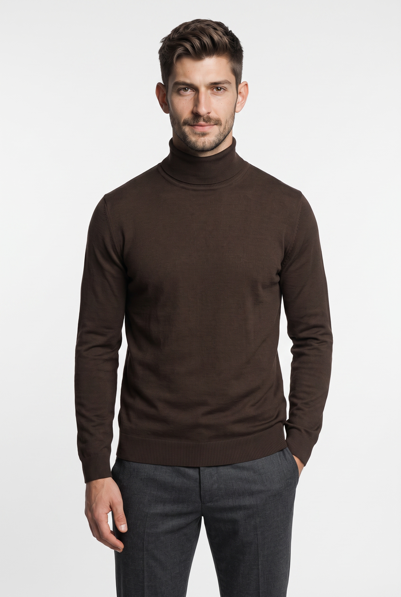 Image of JOOP Wollpullover "Donte" mit Rollkragen, Regular Fit
