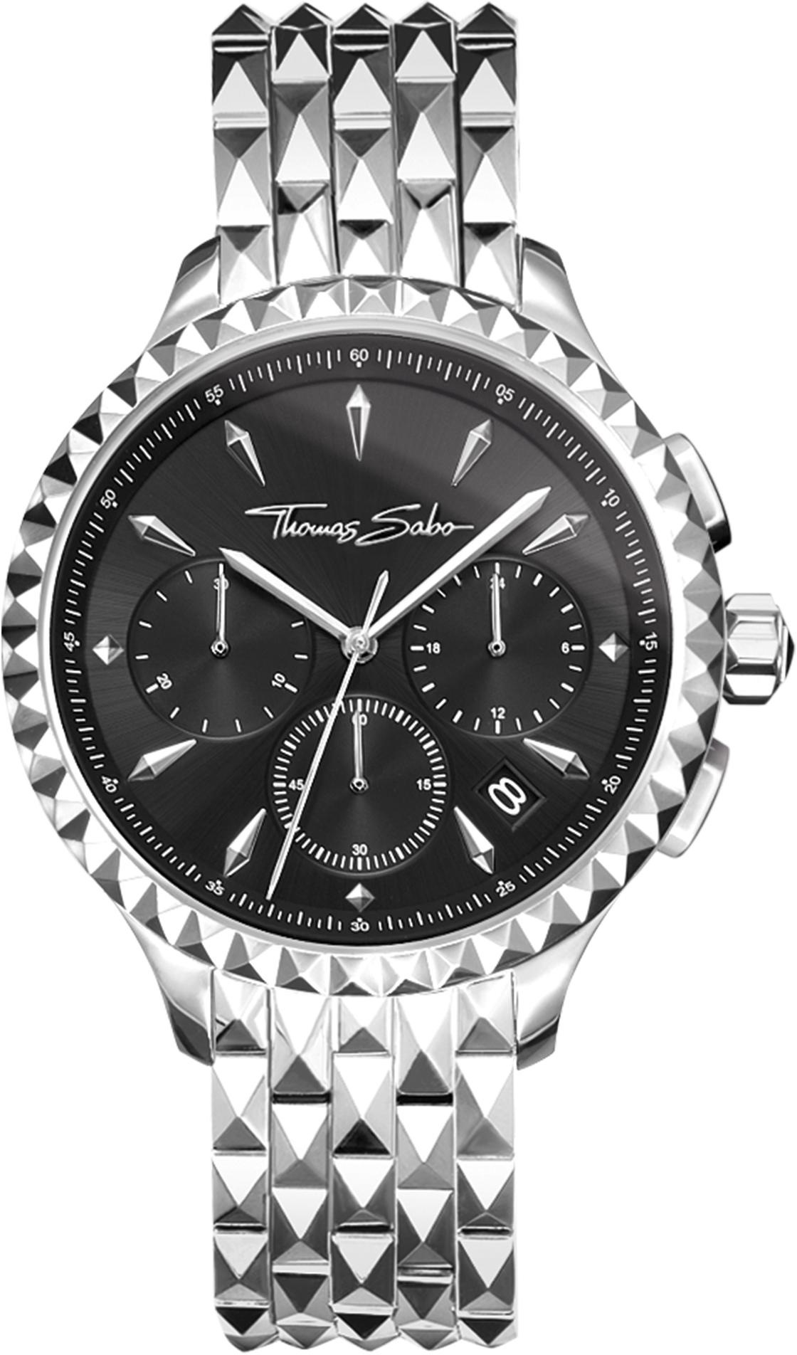 Image of THOMAS SABO Chronograph »REBEL AT HEART, WA0346-201-203-38 mm« bei Ackermann Versand Schweiz