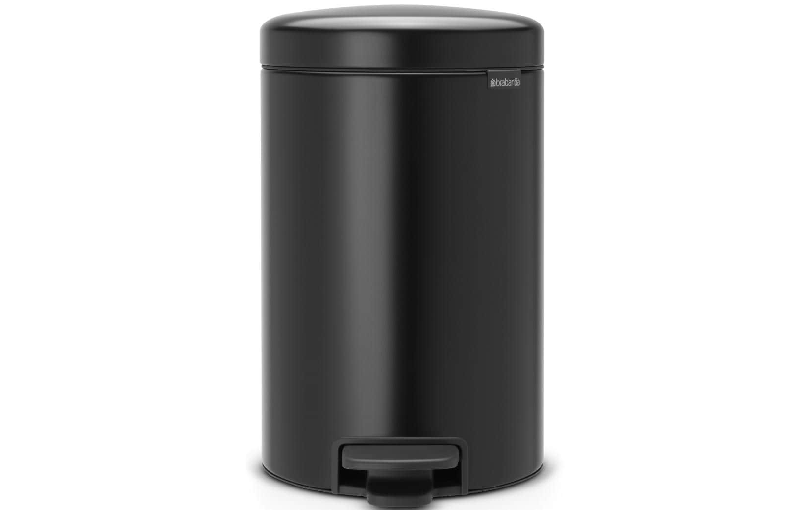 Image of Brabantia Mülleimer "NewIcon 12 l, Matt Black" 1 Behälter