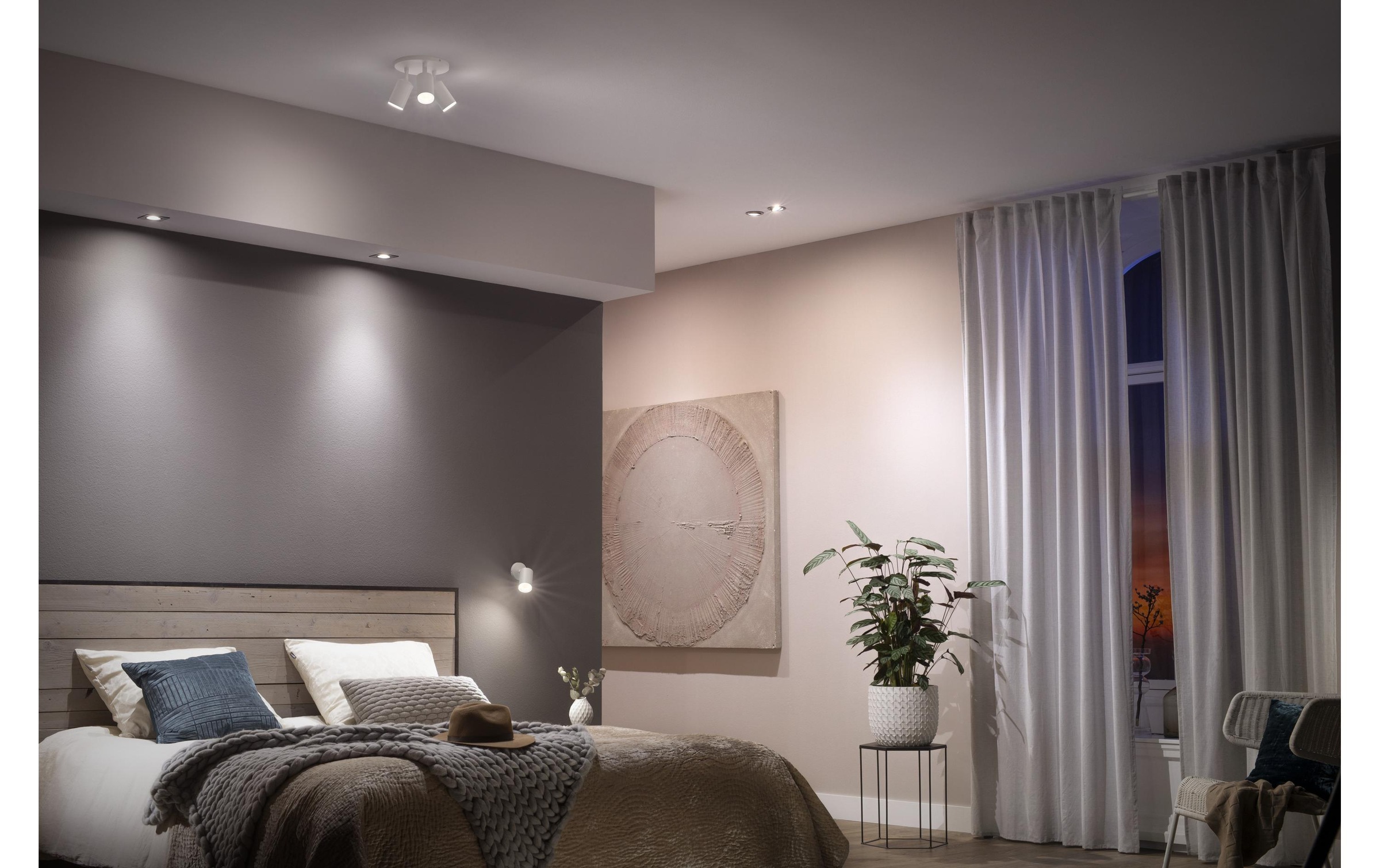 Philips Hue LED Deckenleuchte »Argenta 3er-Spot«, Leuchtmittel GU10 | LED wechselbar