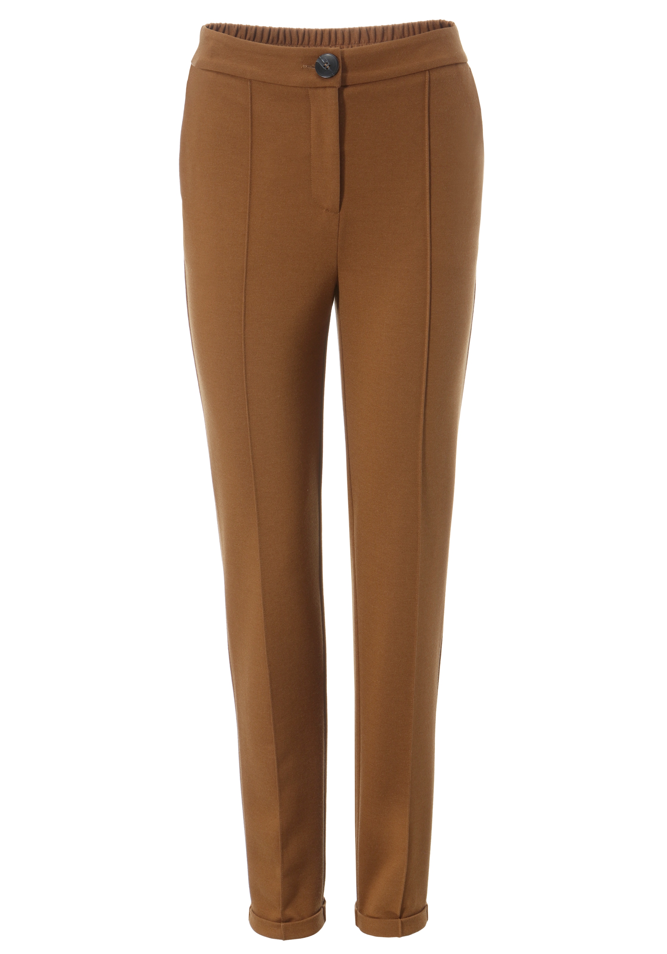Aniston kaufen mit verziert CASUAL ♕ Biesen Jerseyhose, versandkostenfrei