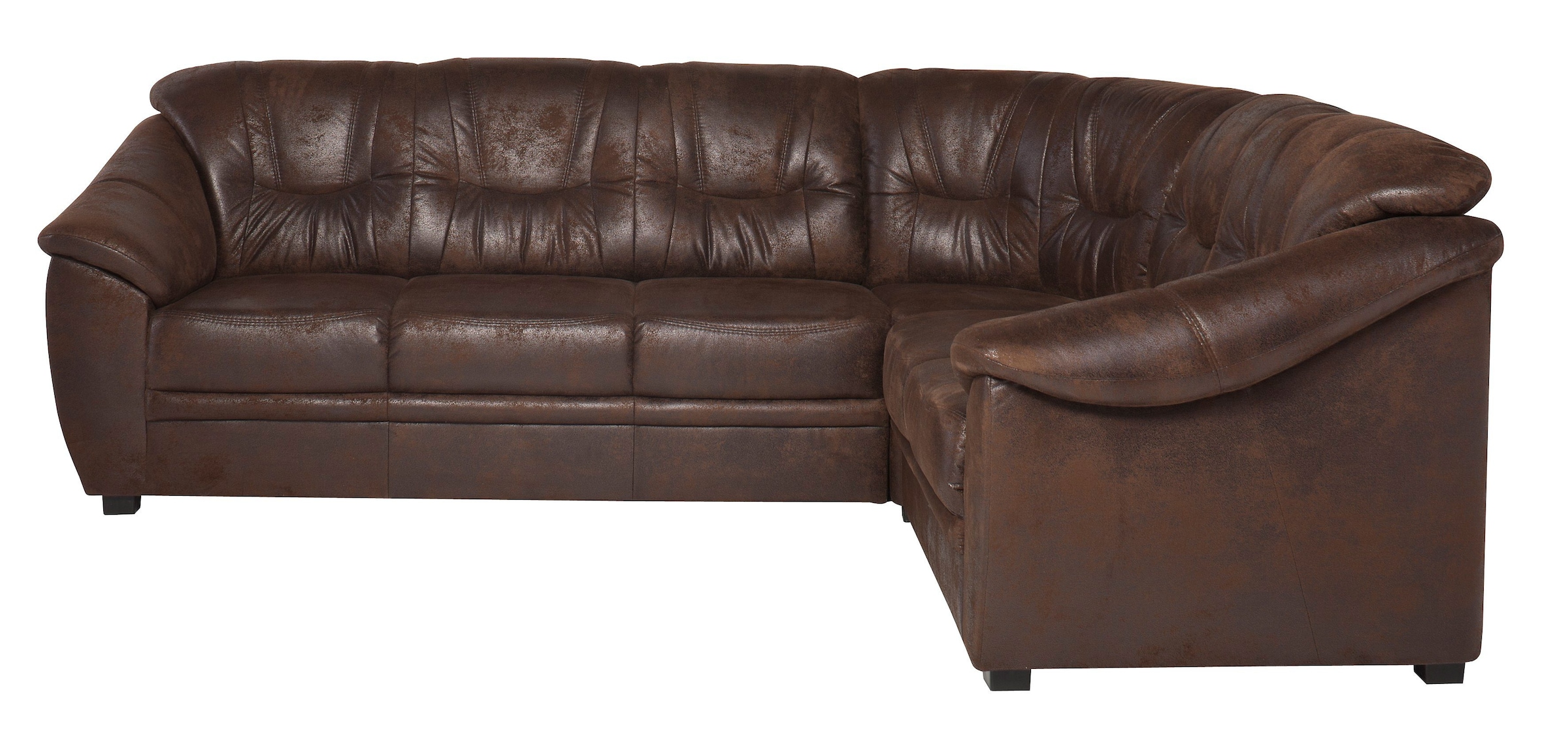 Home affaire Ecksofa »Savona L-Form, B: 262 cm« mit Federkern