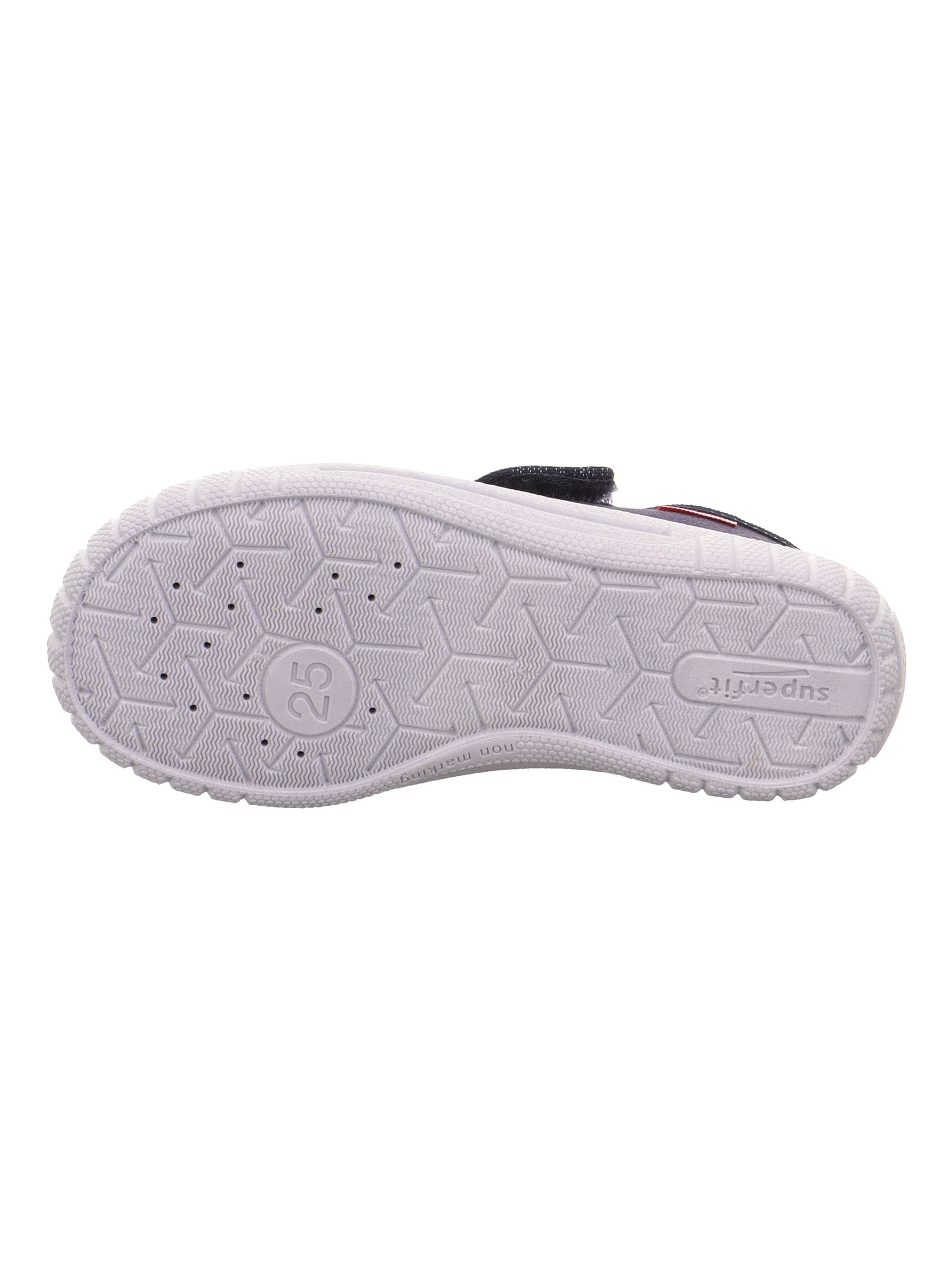 Superfit Hausschuh »BILL, WMS: mittel«  Klettschuh mit coolem Motiv, Grössenschablone zum Download