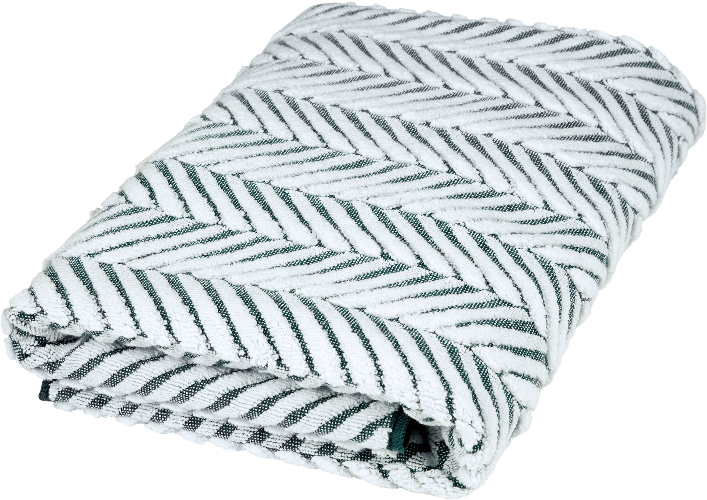 ROSS Drap de douche »Sensual 9002« im Zopfmusterstil