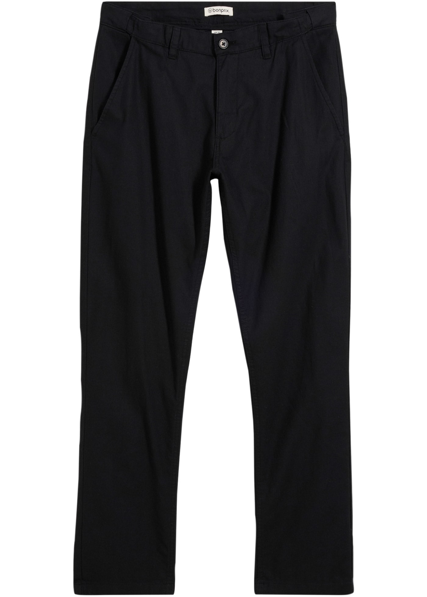 bonprix Chinos  aus Leinen und Baumwolle, Regular Fit, im Chino-Stil