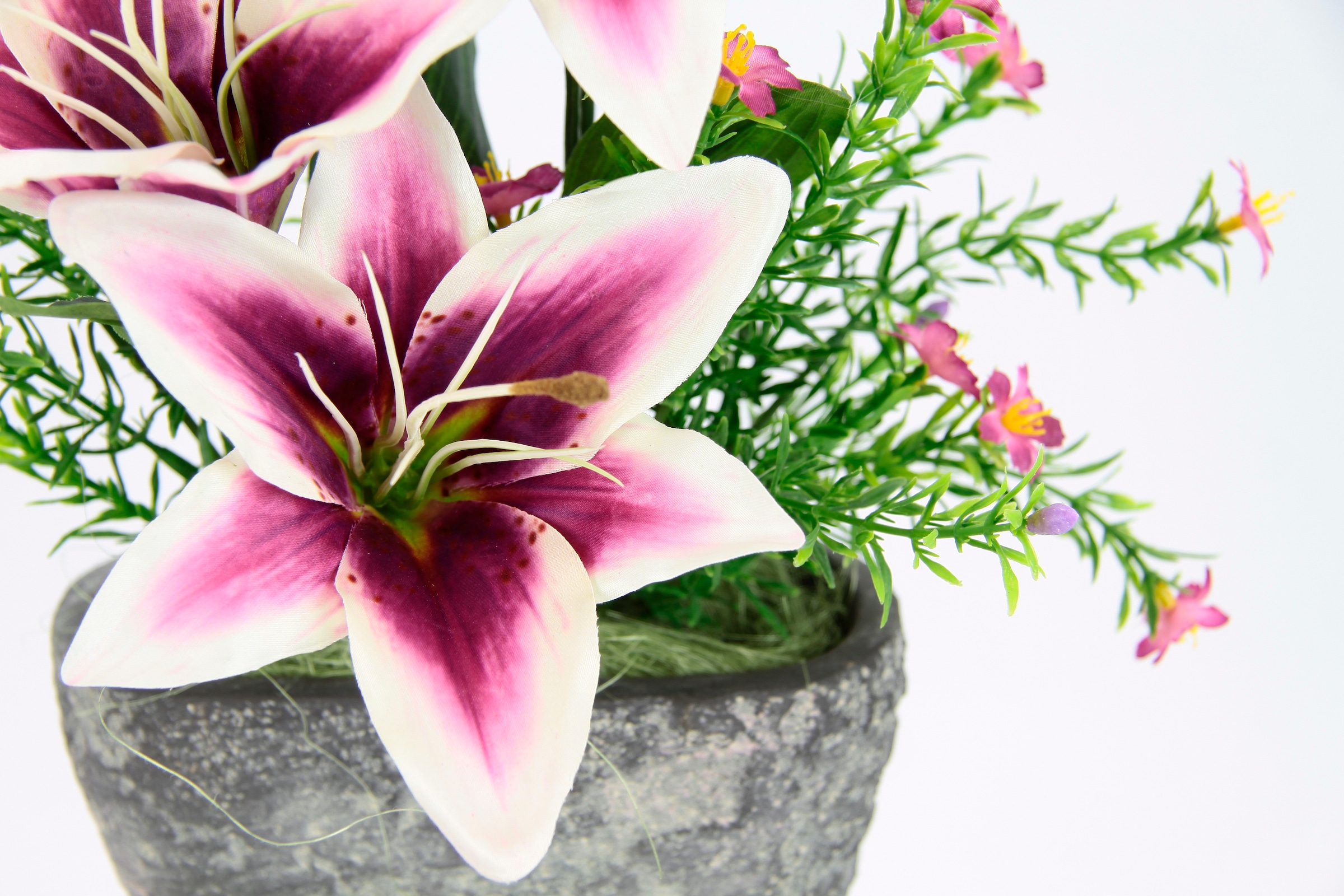 I.GE.A. Kunstpflanze, Arrangement im Topf
