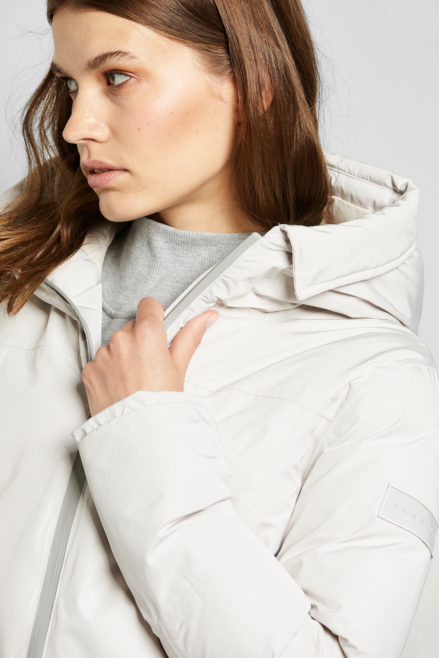 bugatti Parka, mit Kapuze, mit Wetterschutz-Funktion