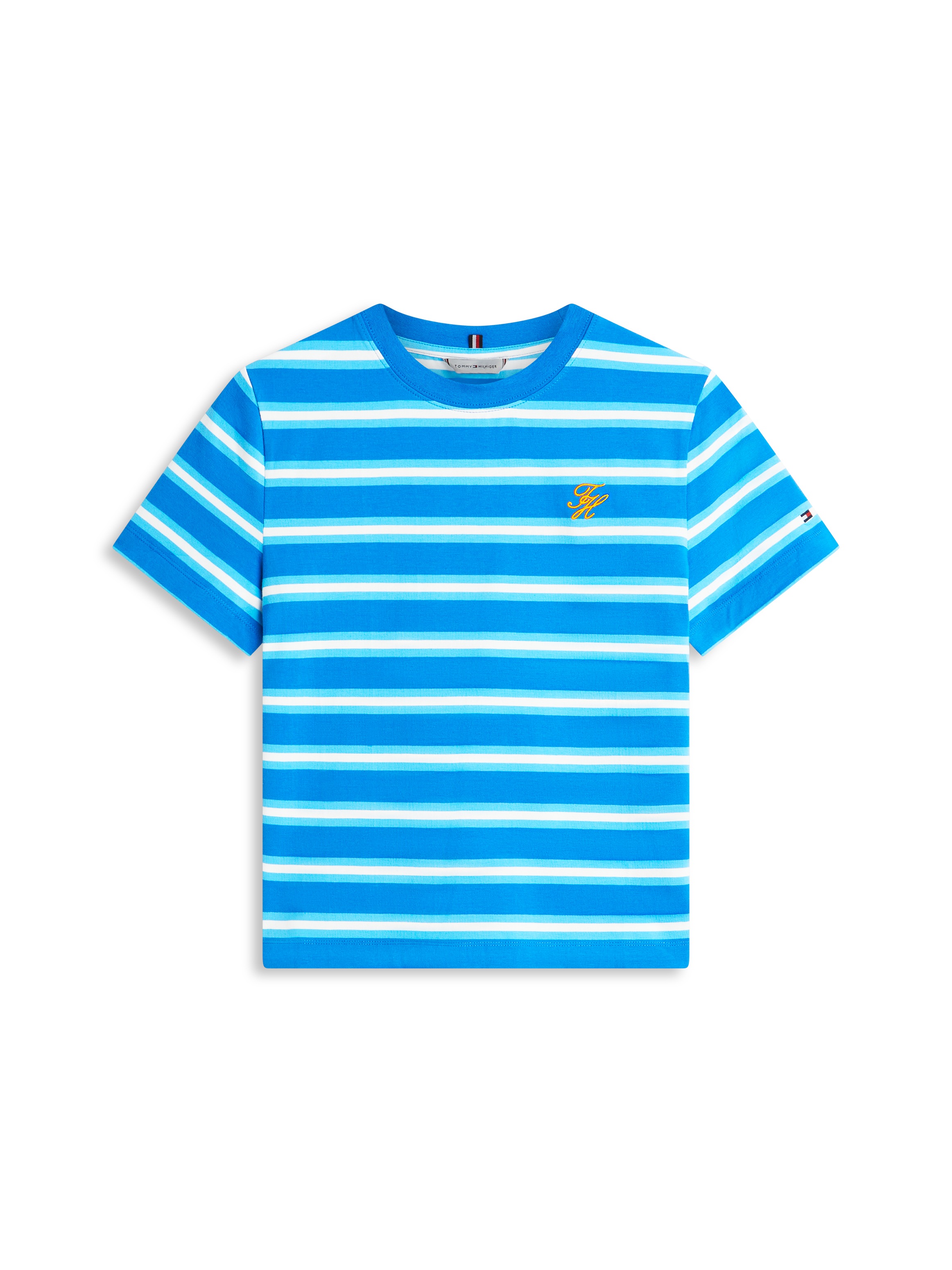 Tommy Hilfiger Kurzarmshirt »TH SCRIPT REGULAR C-NECK SHORT SLEEVE TEE«